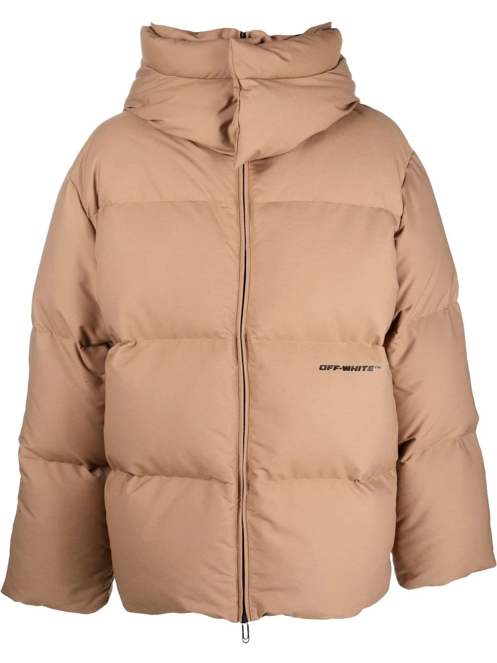 Race canvas down padded jacket - 1