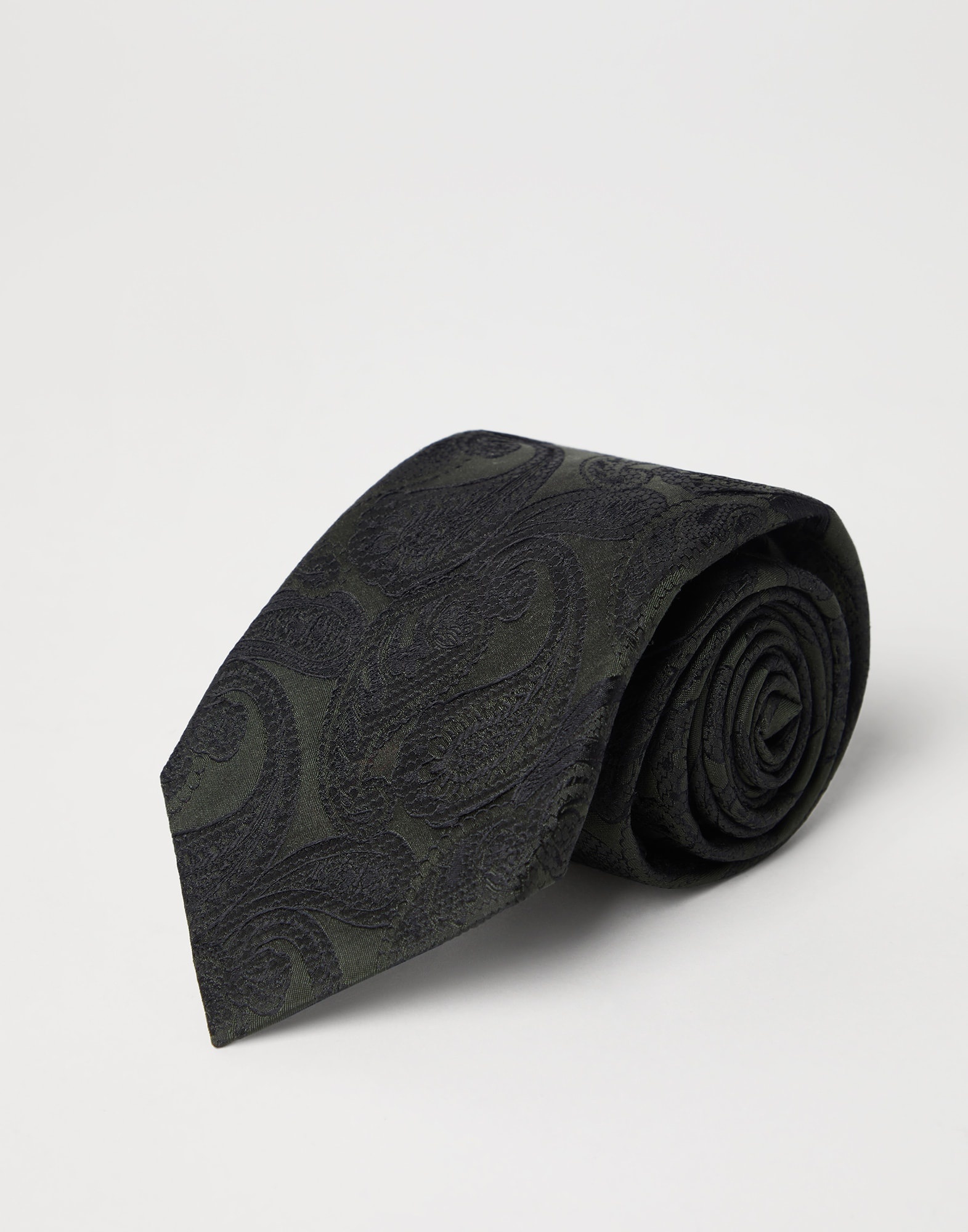 Paisley silk tie - 2