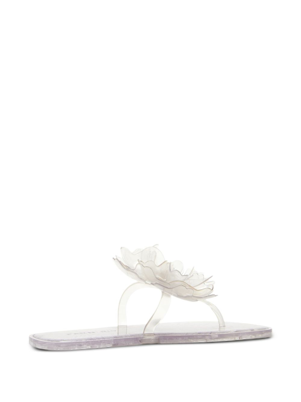 flower-embellished thong flip-flops - 2