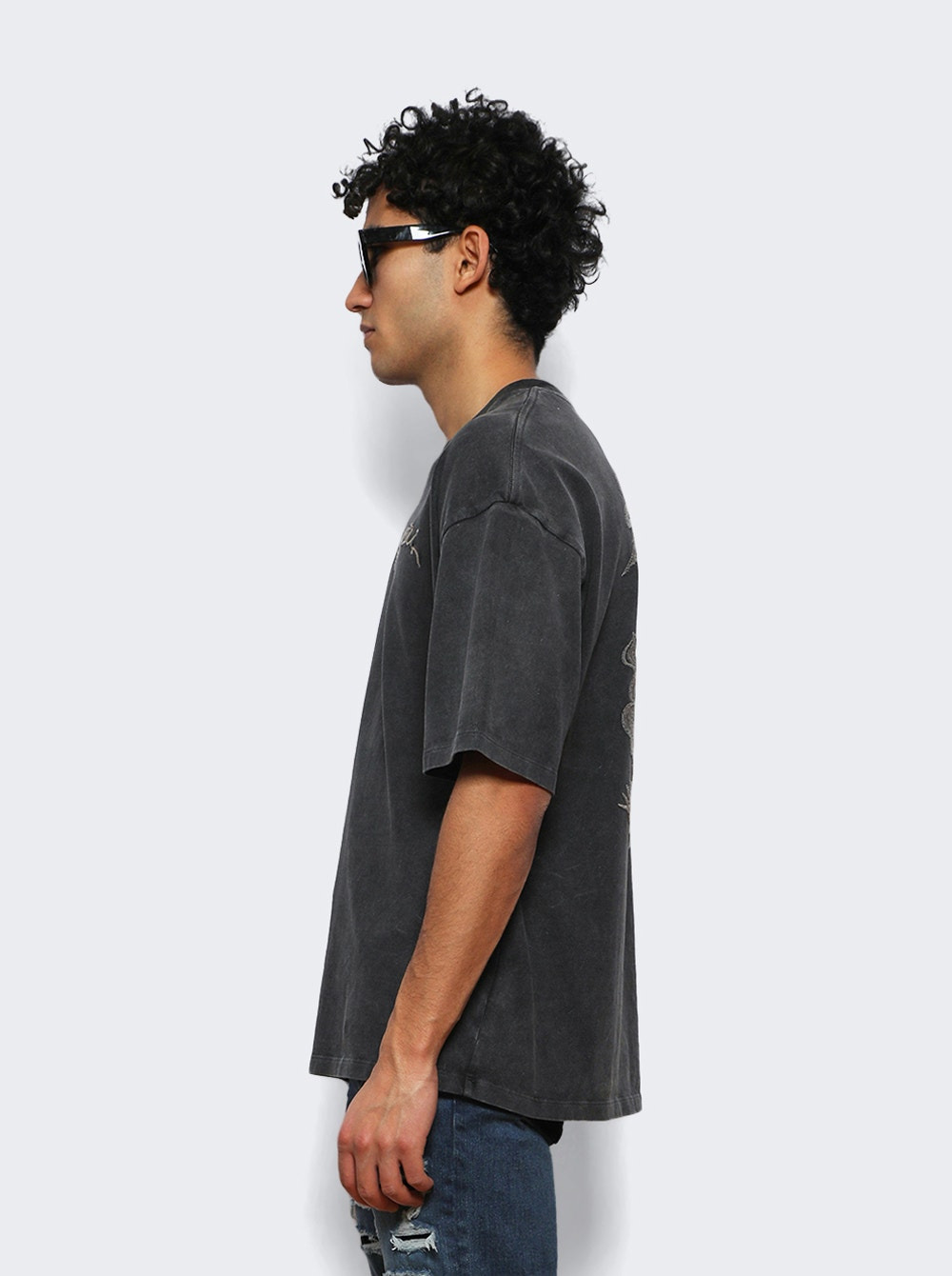 Dragon Oversized Tee Black - 3