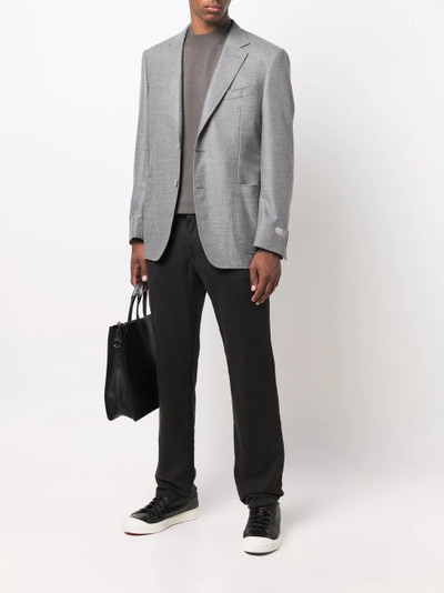 Canali single-breasted wool blazer outlook