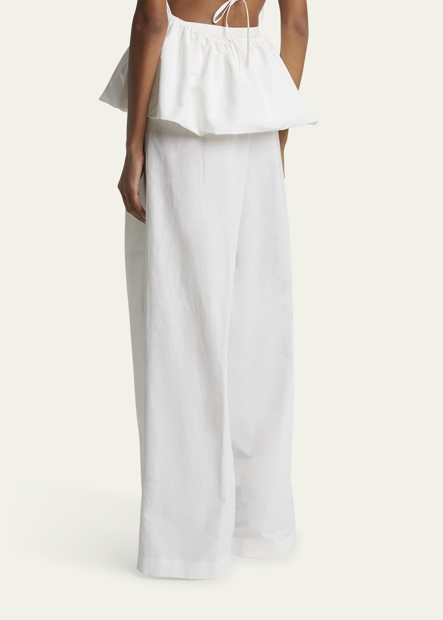 Pamplona Pleated Wide-Leg Pants - 3