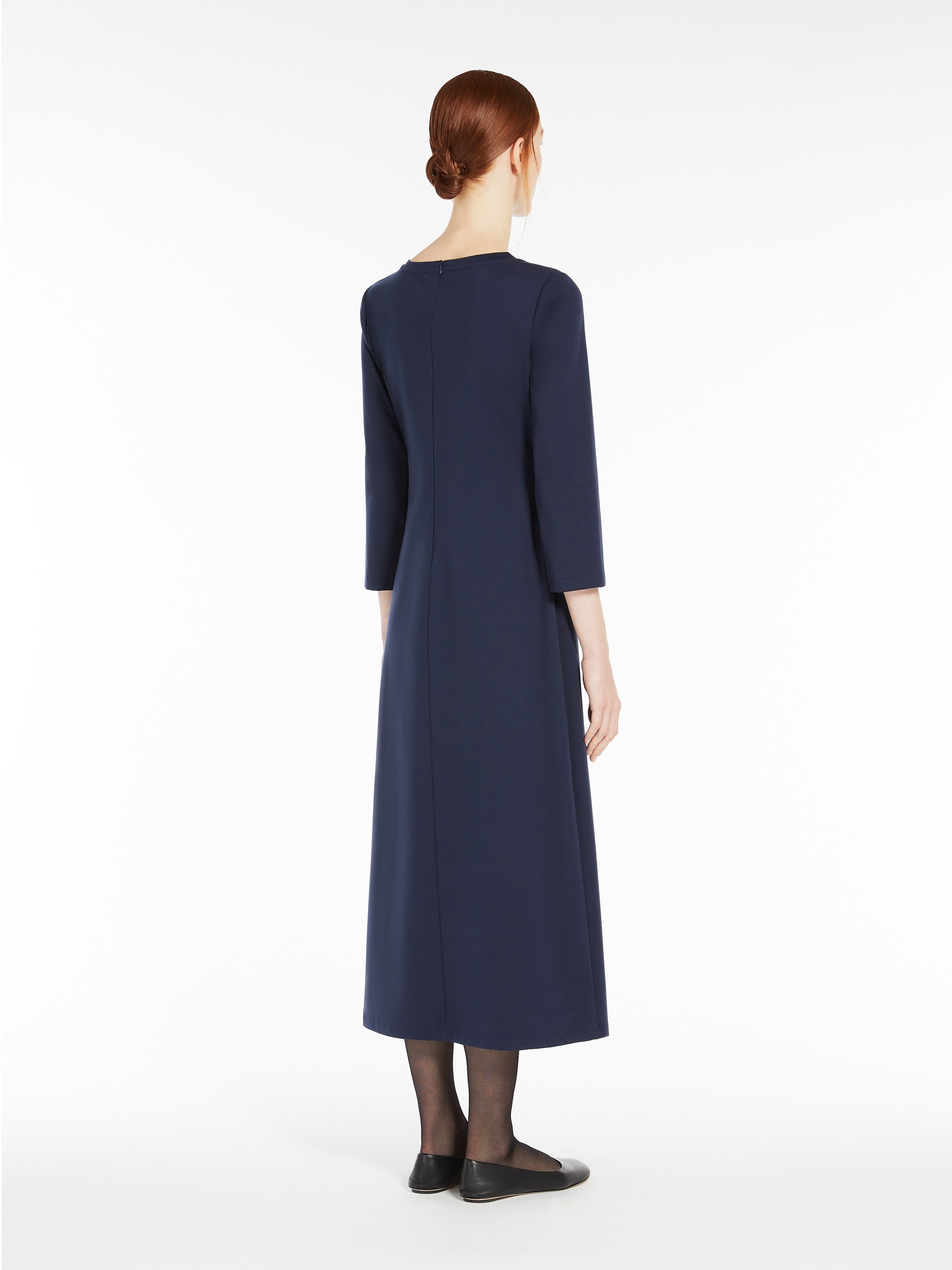 WEEKEND Max Mara BALENIO Fluid jersey dress | REVERSIBLE
