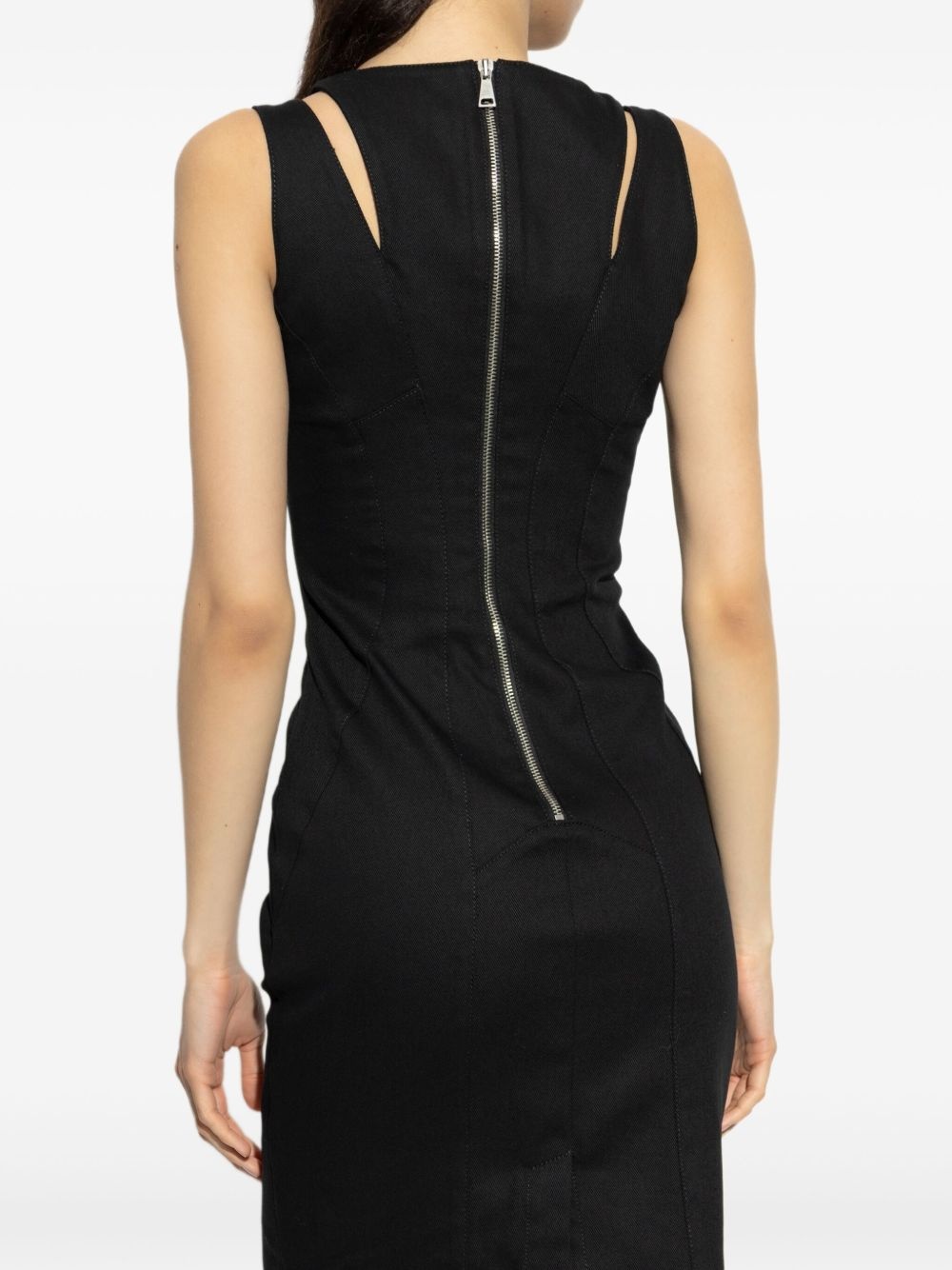 pencil denim dress - 4