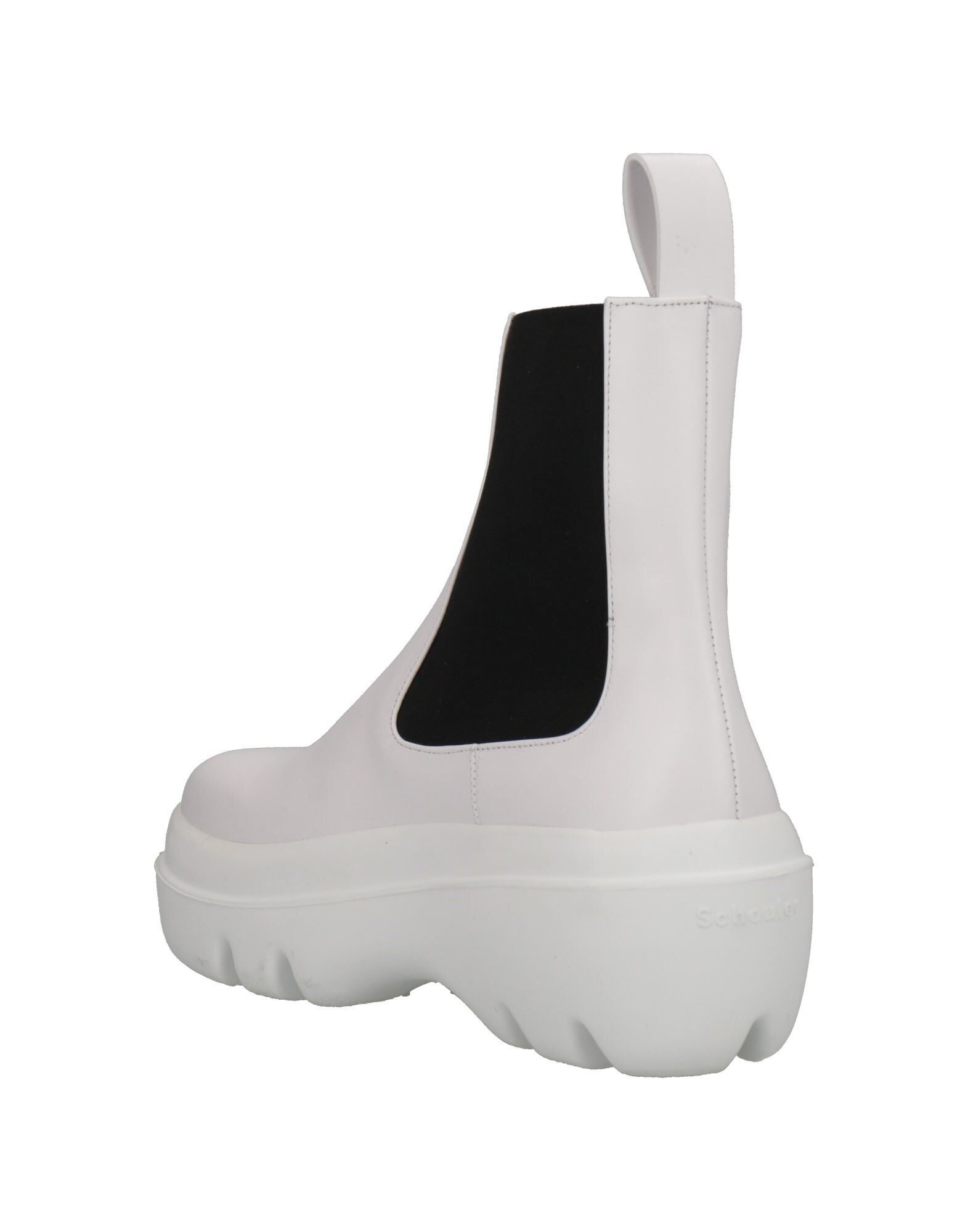 White Women's Ankle Boot - 3