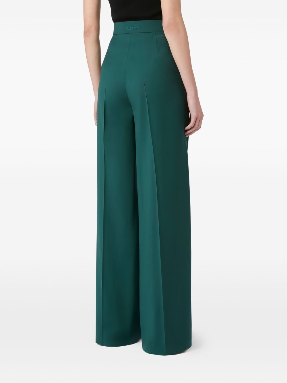 pleat-detail trousers - 4