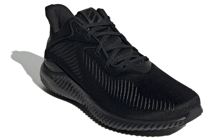 adidas Alphabounce EK Shock Absorption Wear-resistant Non-Slip Low Tops Black GY5403 - 3