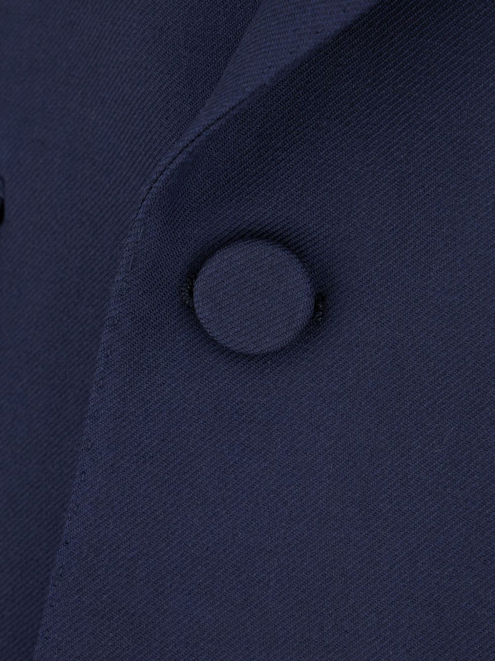 double-breasted wool blazer - 3
