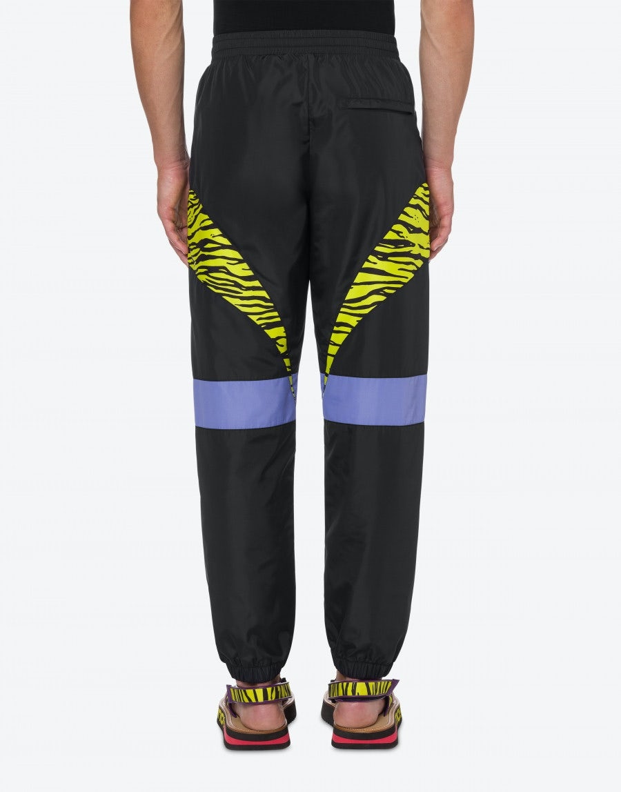 TIGER DETAILS NYLON JOGGING - 3
