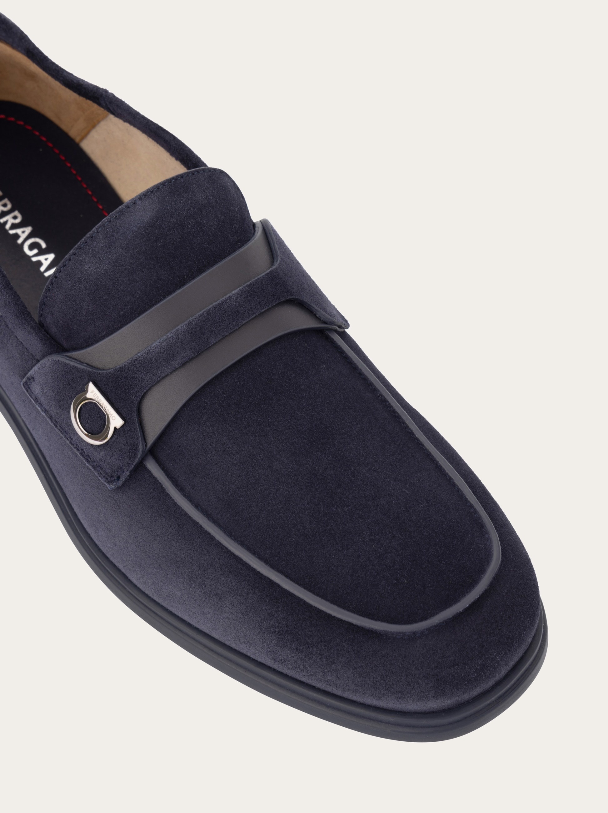Deconstructed loafer with Gancini ornament - 7