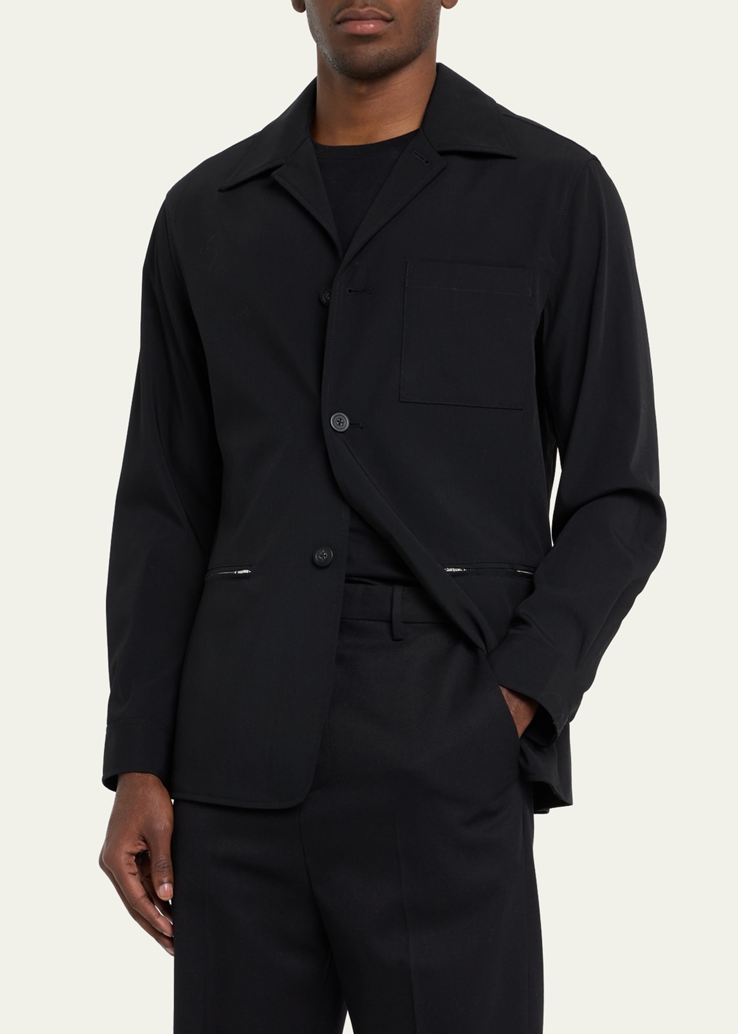 Men's Zip-Pocket Work Jacket - 4