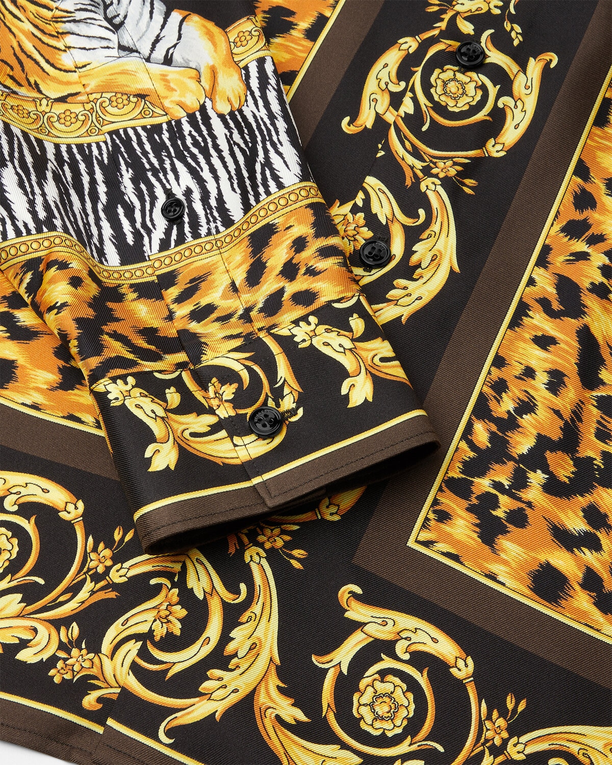Wild Cats Silk Shirt - 4