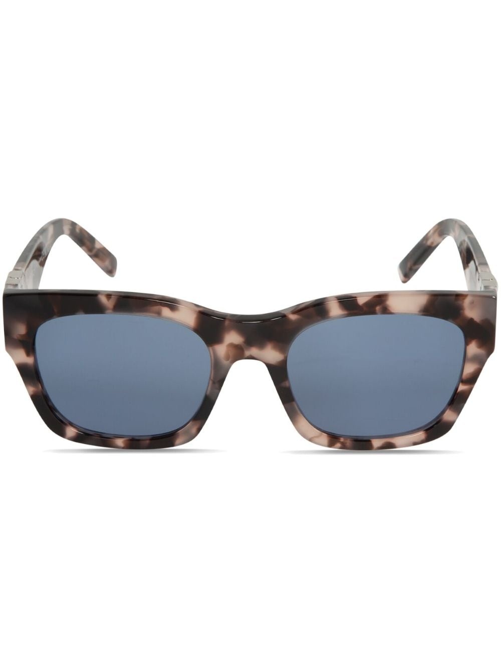 4G-motif square-frame sunglasses - 1