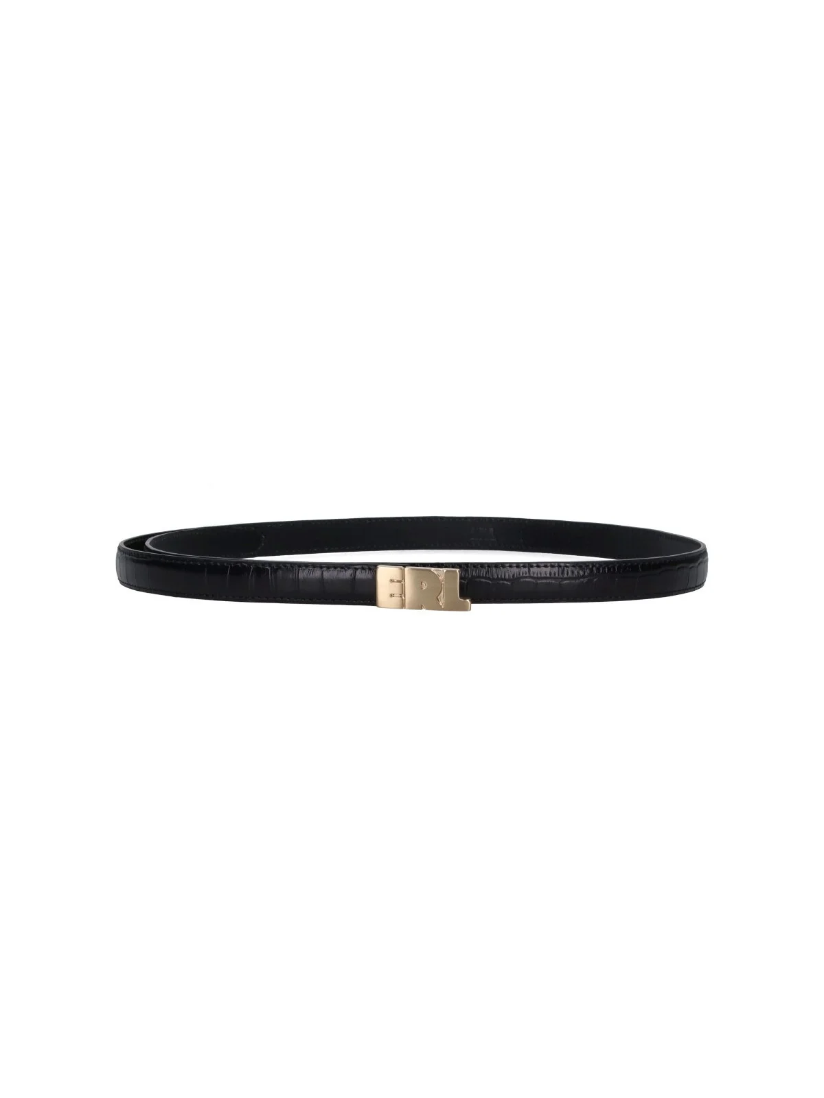 LEATHER LOGO BELT - 1
