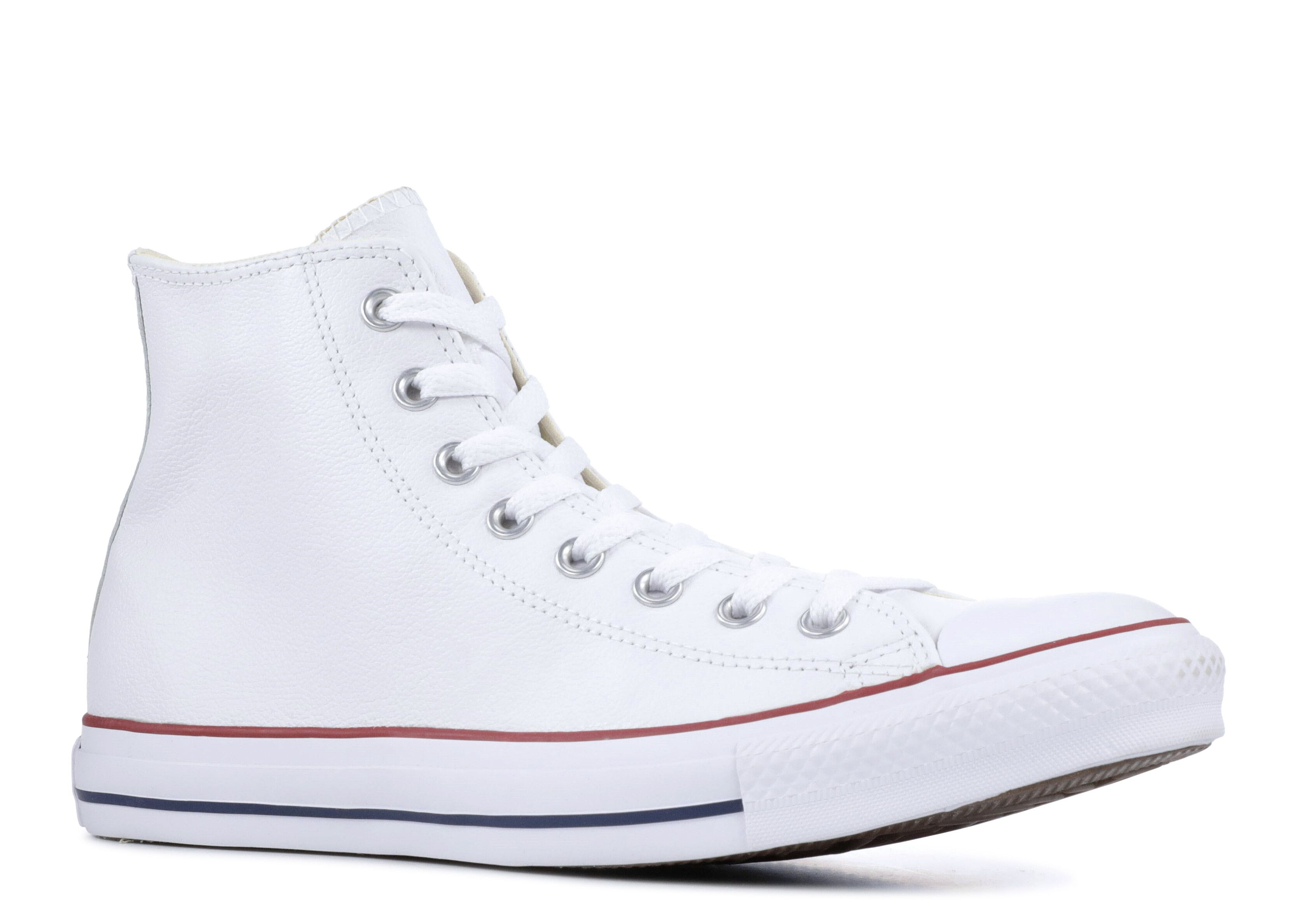 CHUCK TAYLOR ALL STAR LEATHER HI 'WHITE' - 2