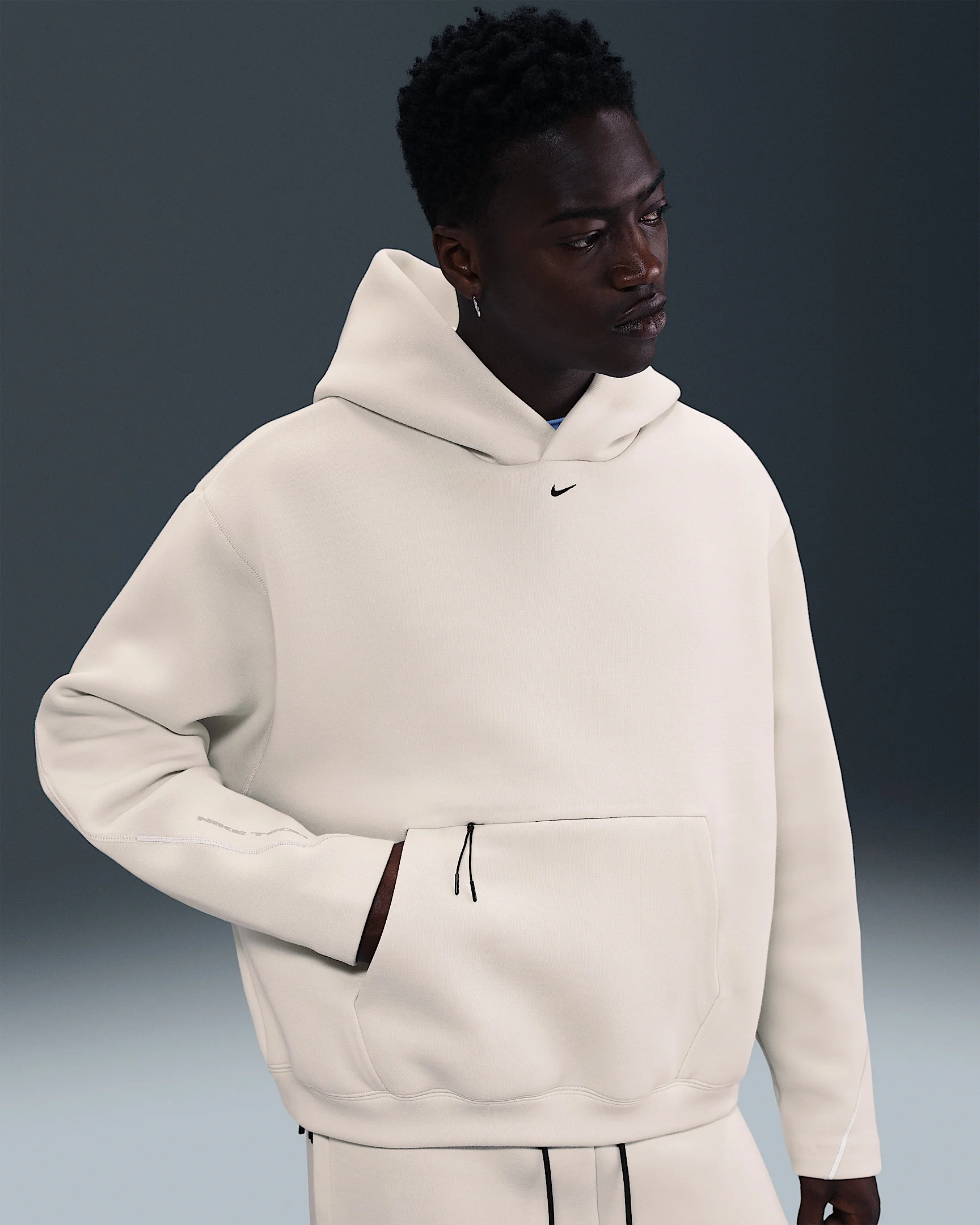Nike Tech Men's Fleece Oversized Hoodie - 1
