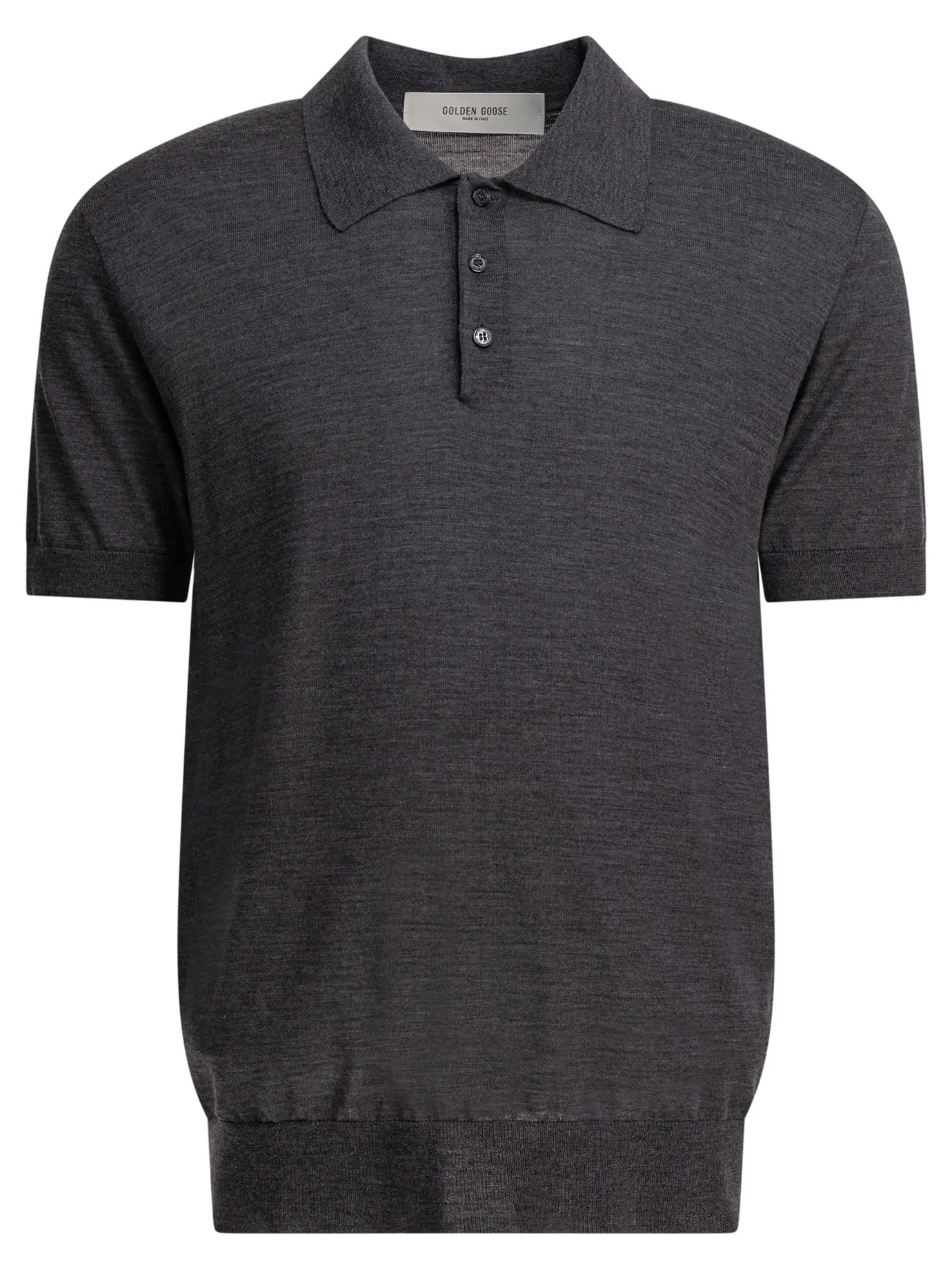 Golden Goose Merino Wool Polo Shirt - 1