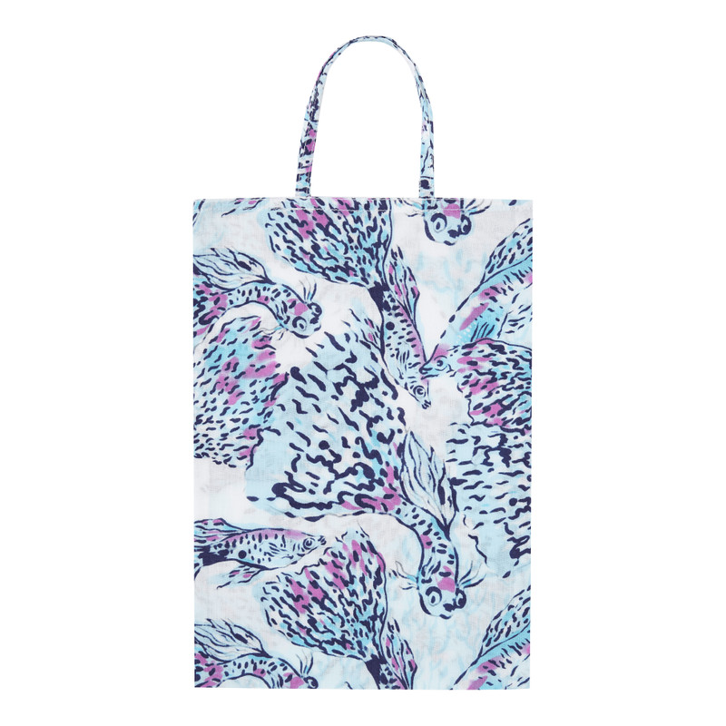 Cotton Voile Pareo Isadora Fish 4