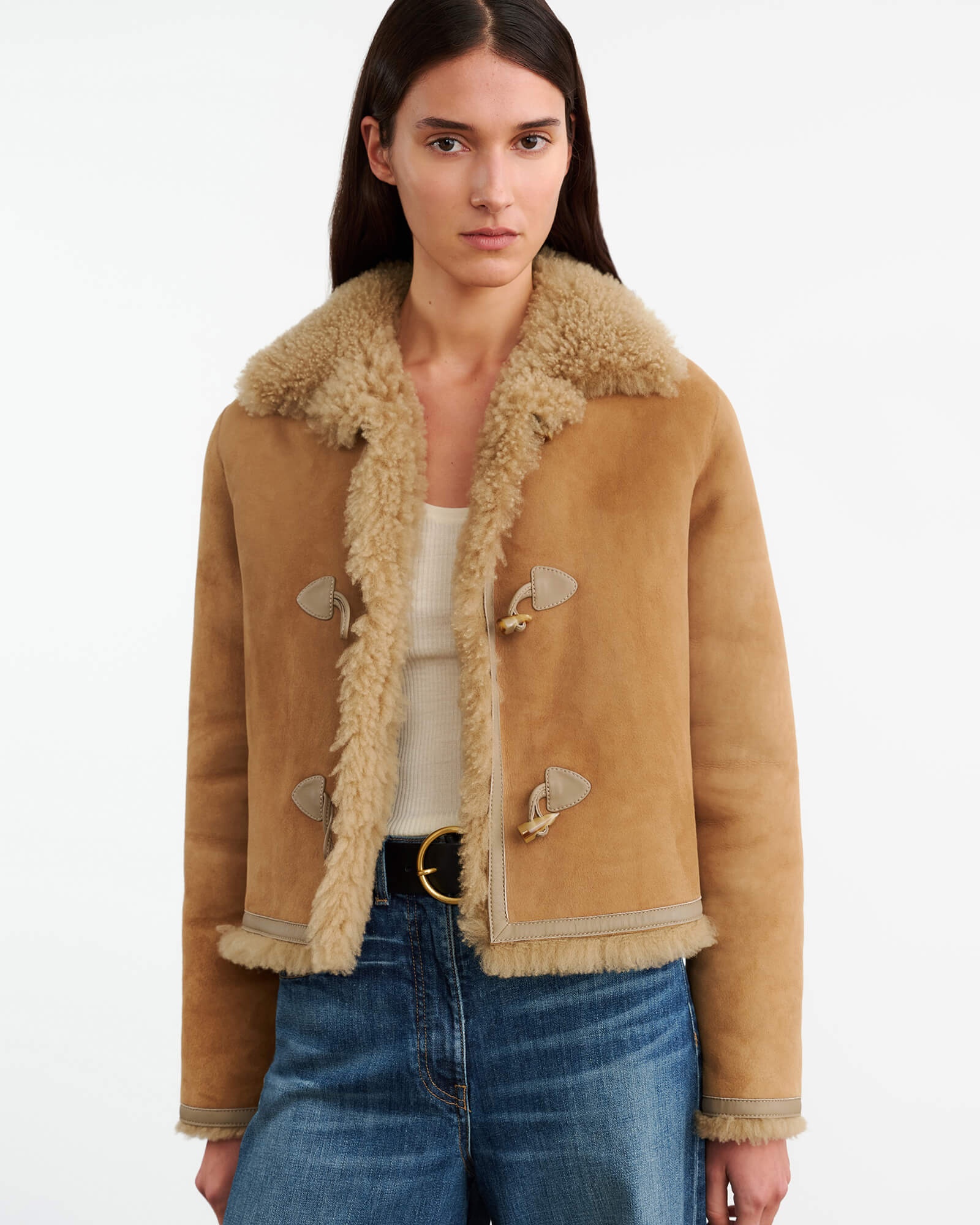 BENOITE SHEARLING JACKET - 2
