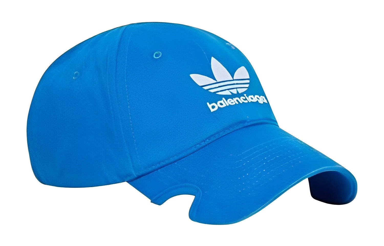Balenciaga x adidas Trefoil Balenciaga Logo Cap 'Blue White' 723749410B2-4877 - 2