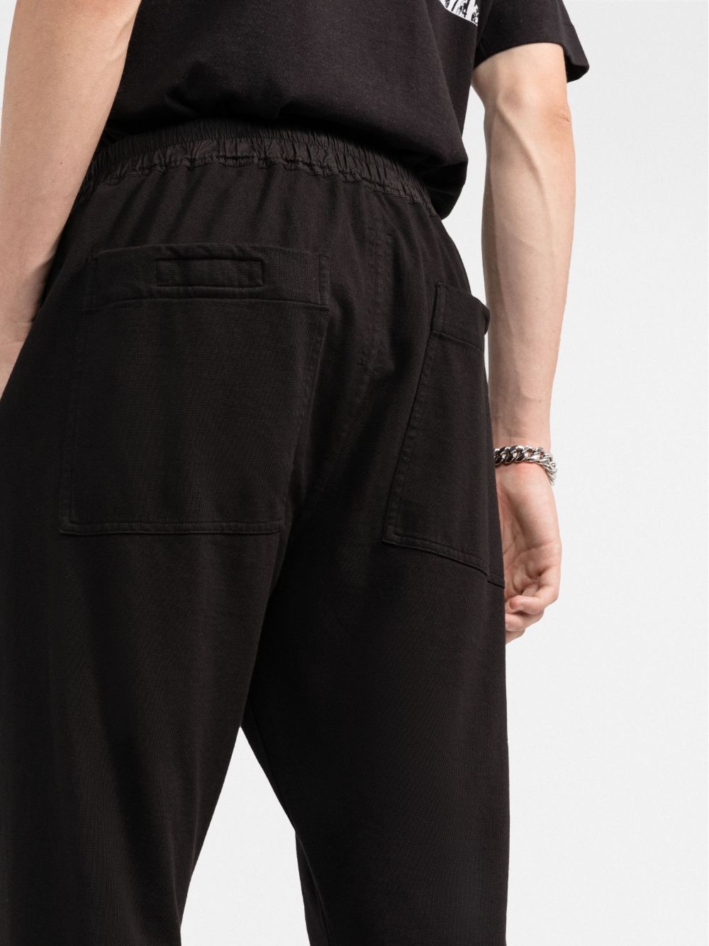 drop-crotch track pants - 5