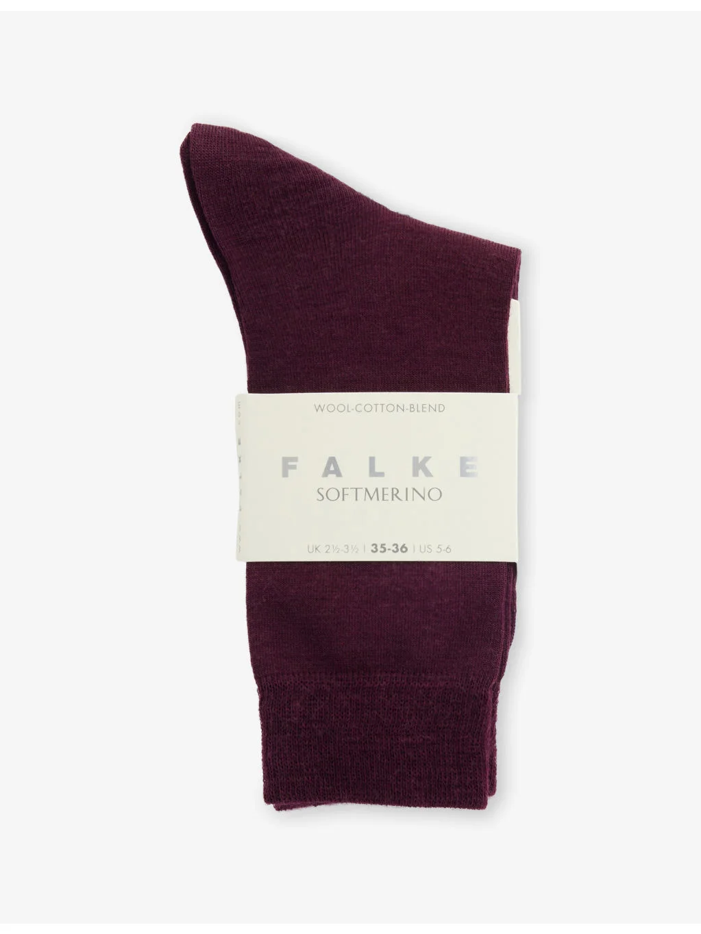 Softmerino Stretch-Wool Blend Socks - 1