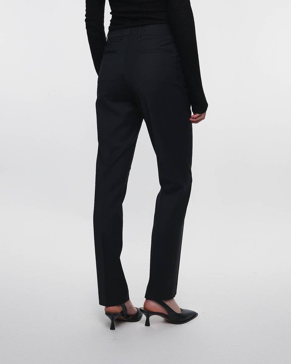 Trousers Emma Wool  Black - 4