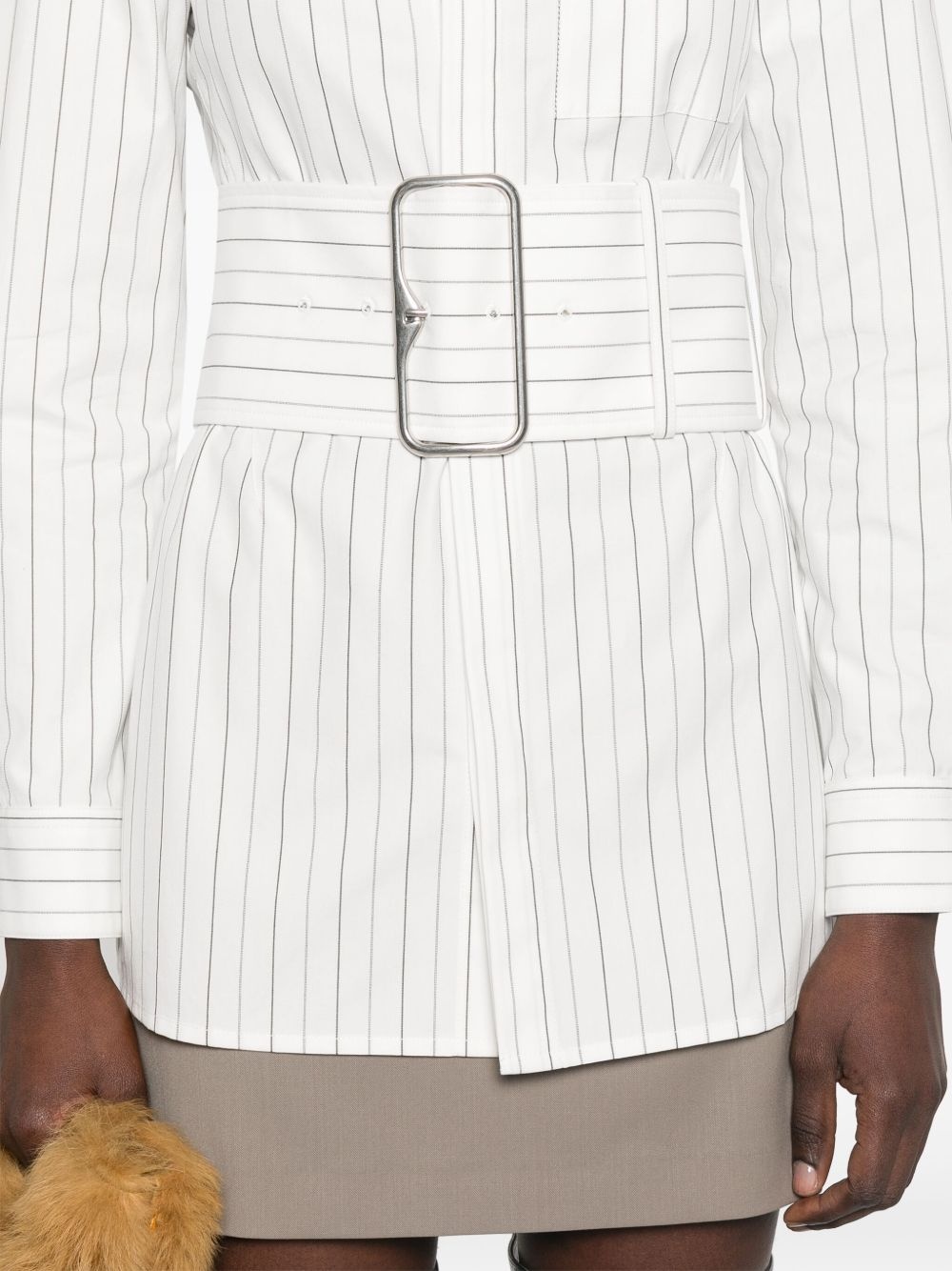 striped cotton shirt - 5