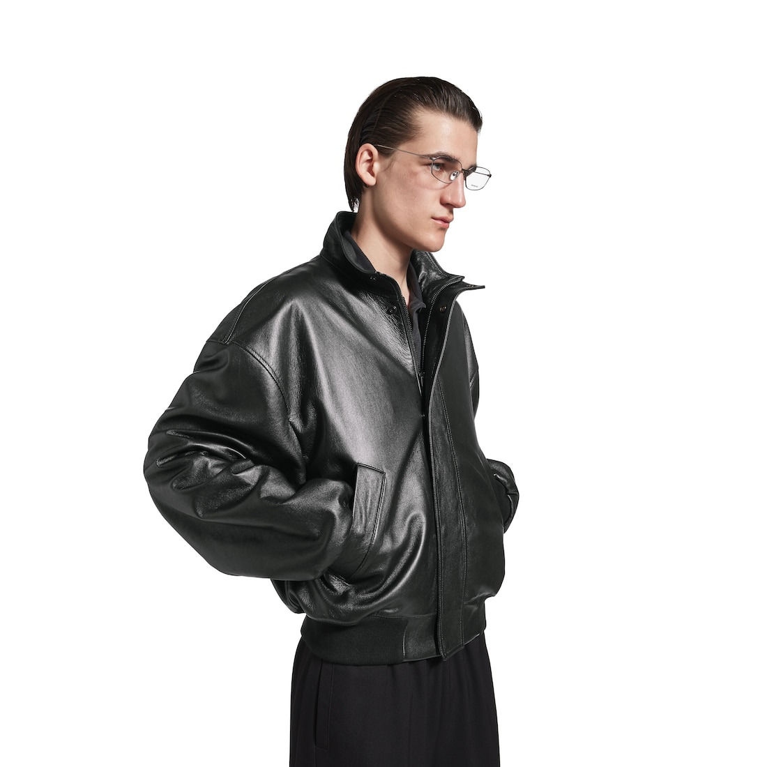 Men's Blouson in Black - 5