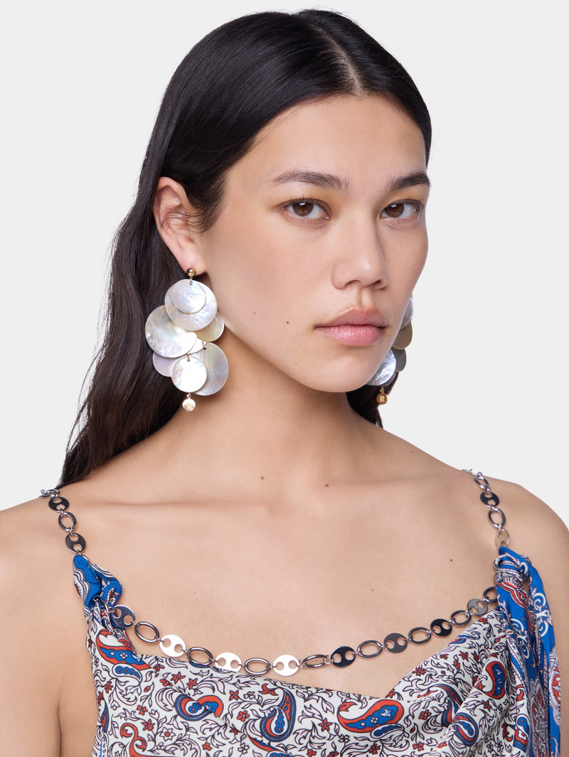 SHELL DISCS EARRINGS 1