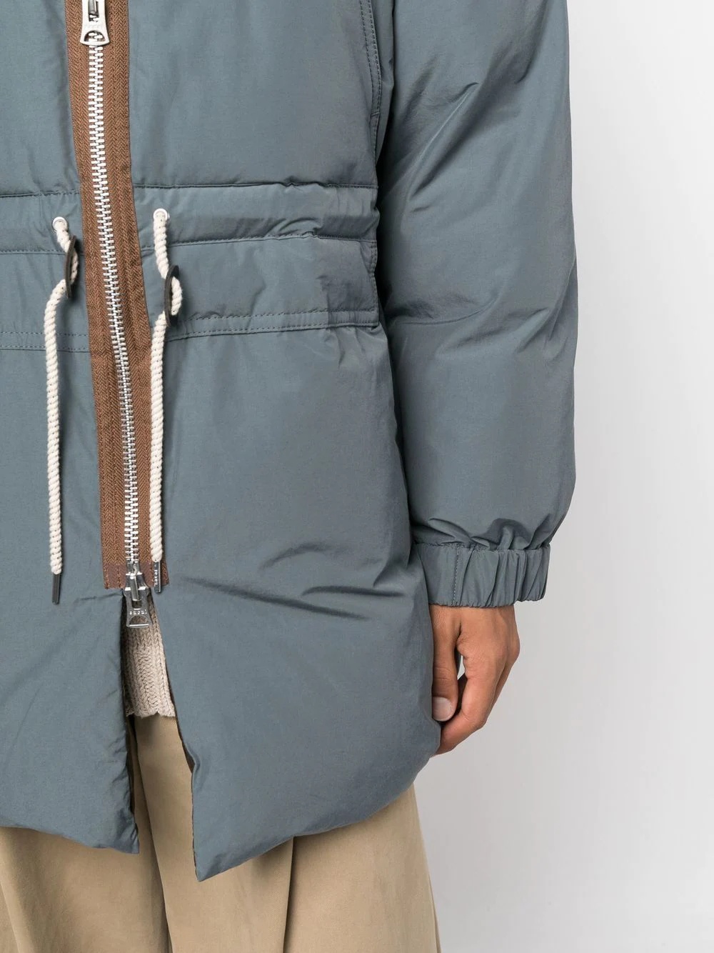 hooded padded coat - 5