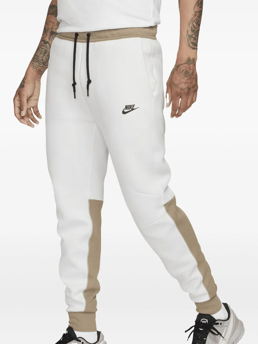 Sportswear Tech Fleece "Summit White/Khaki/Black" track pants - 1