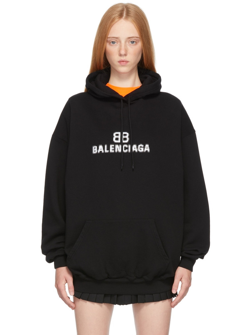 BB pixel logo hoodie - 1
