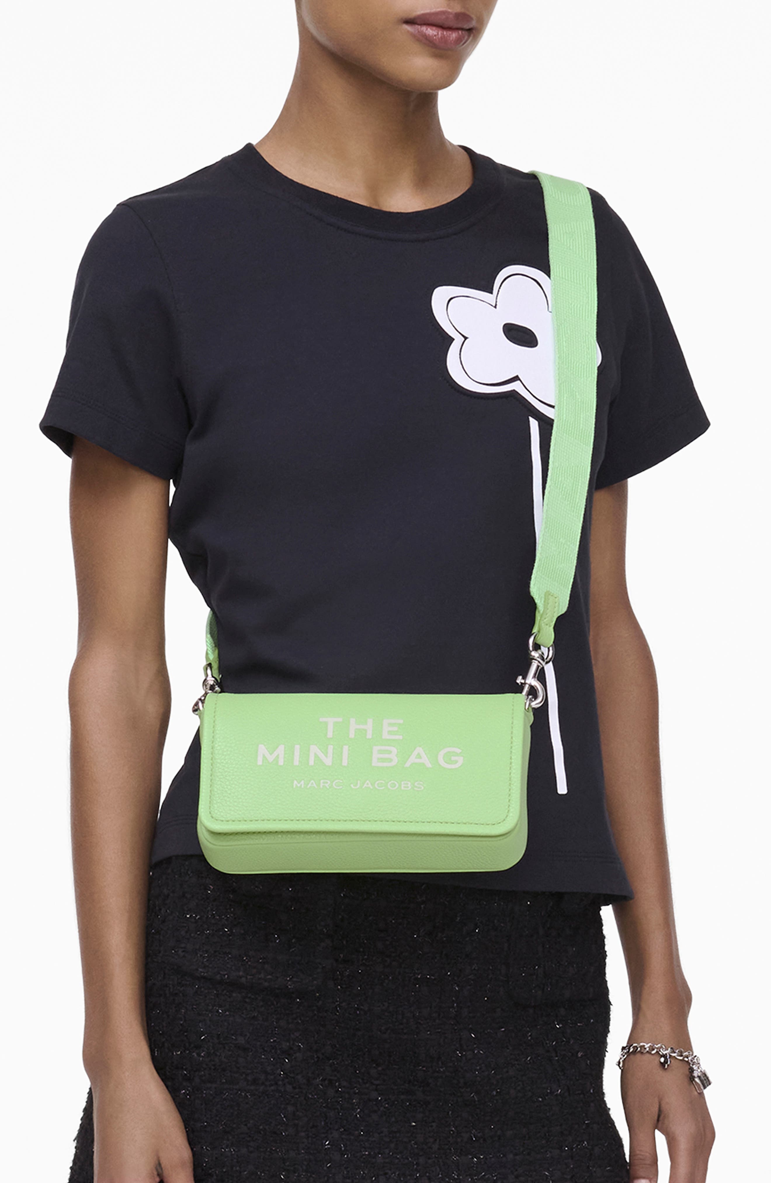 Marc Jacobs The Mini Leather Crossbody Bag in Peppermint at Nordstrom - 2