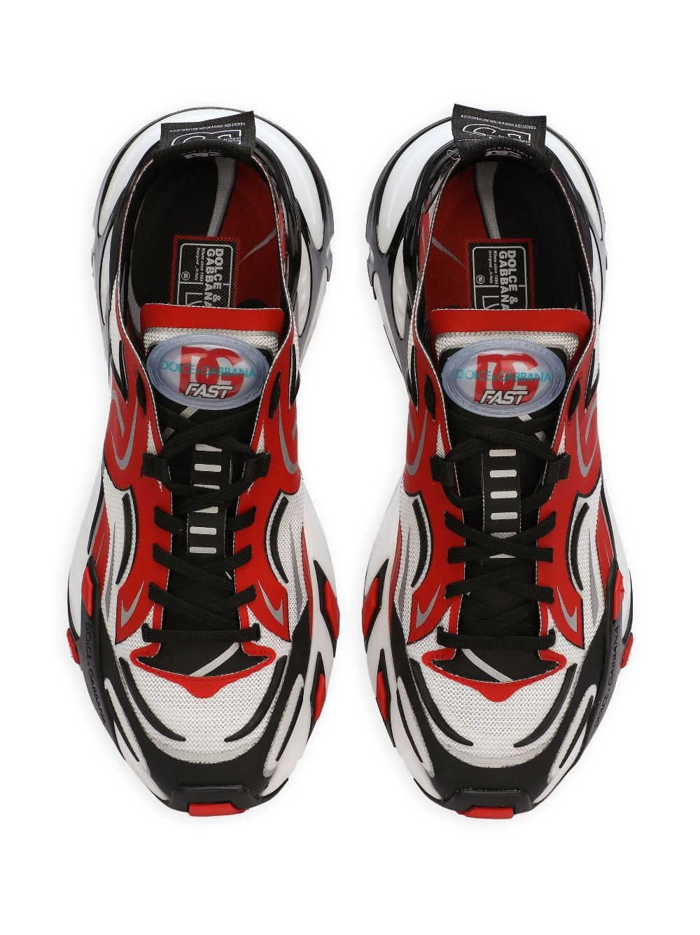 Fast in Maglina logo-patch sneaker - 4