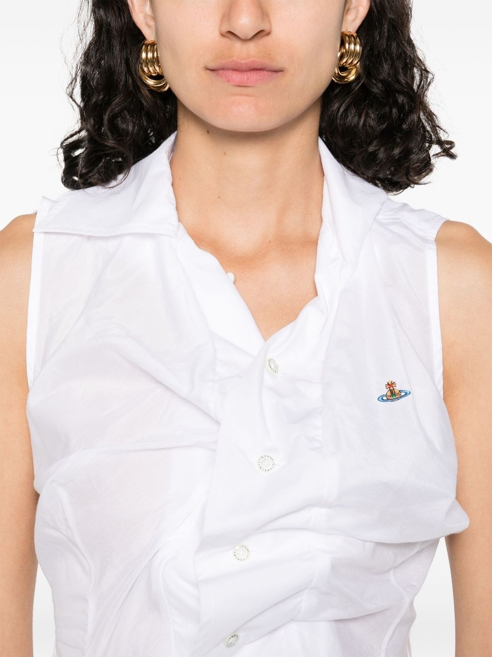sleeveless shirt - 5