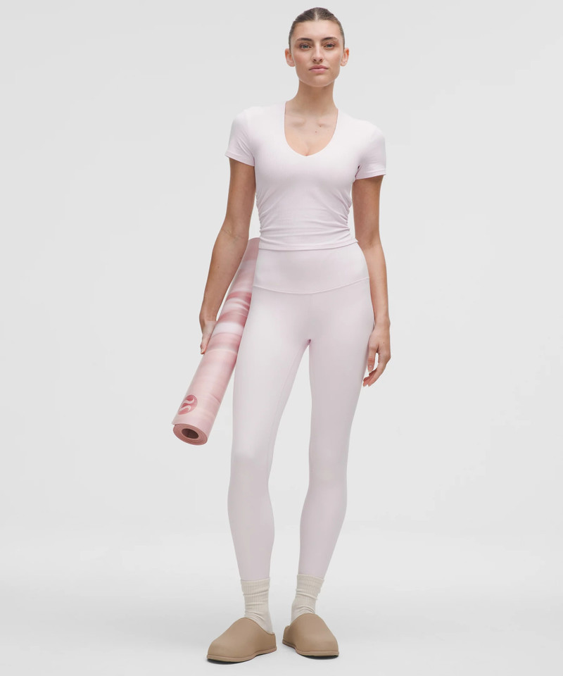 lululemon All It Takes Ribbed Nulu V-Neck T-Shirt *B–D Cups outlook