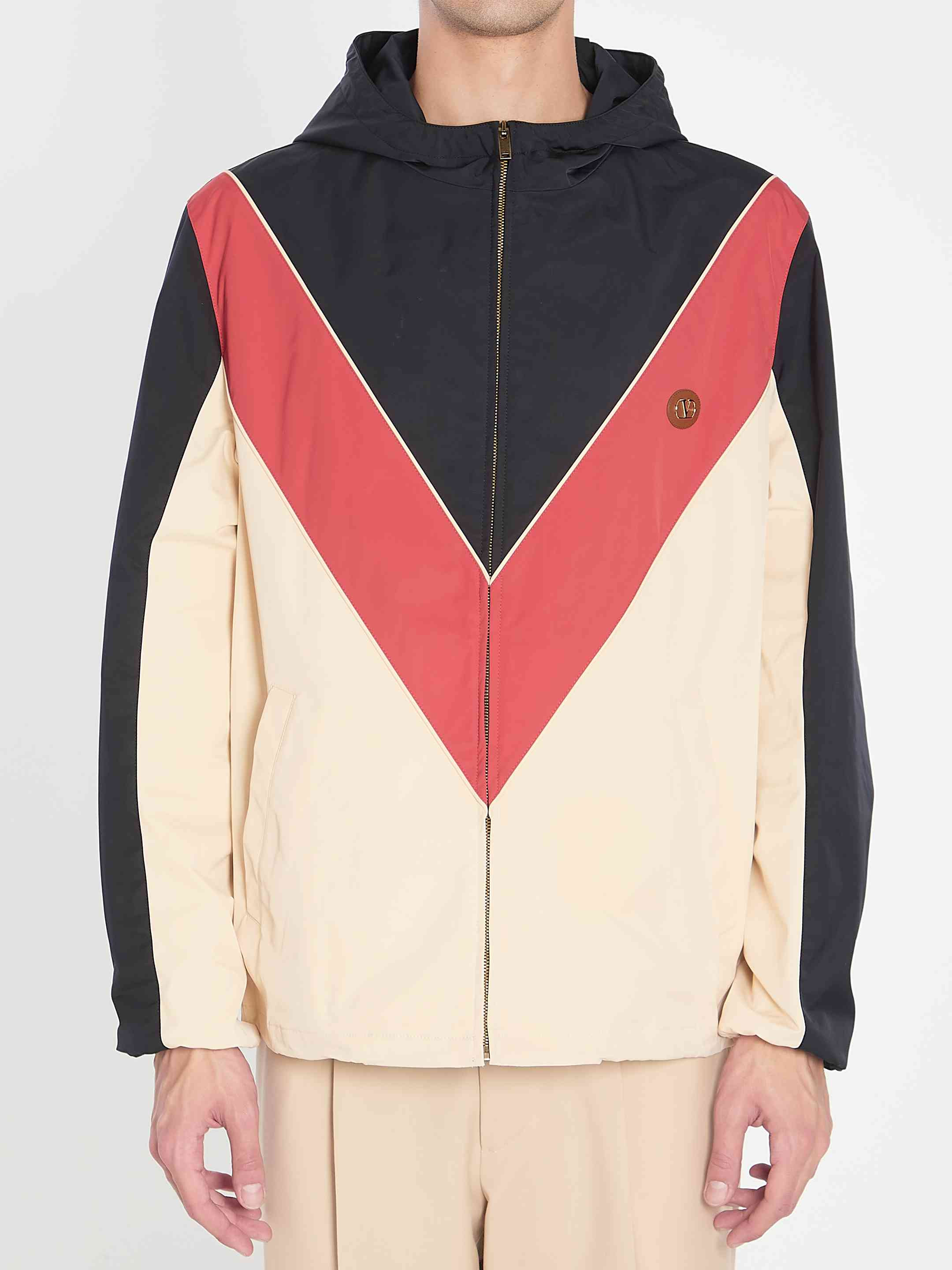Valentino Garavani Men Vlogo Windbreaker - 1