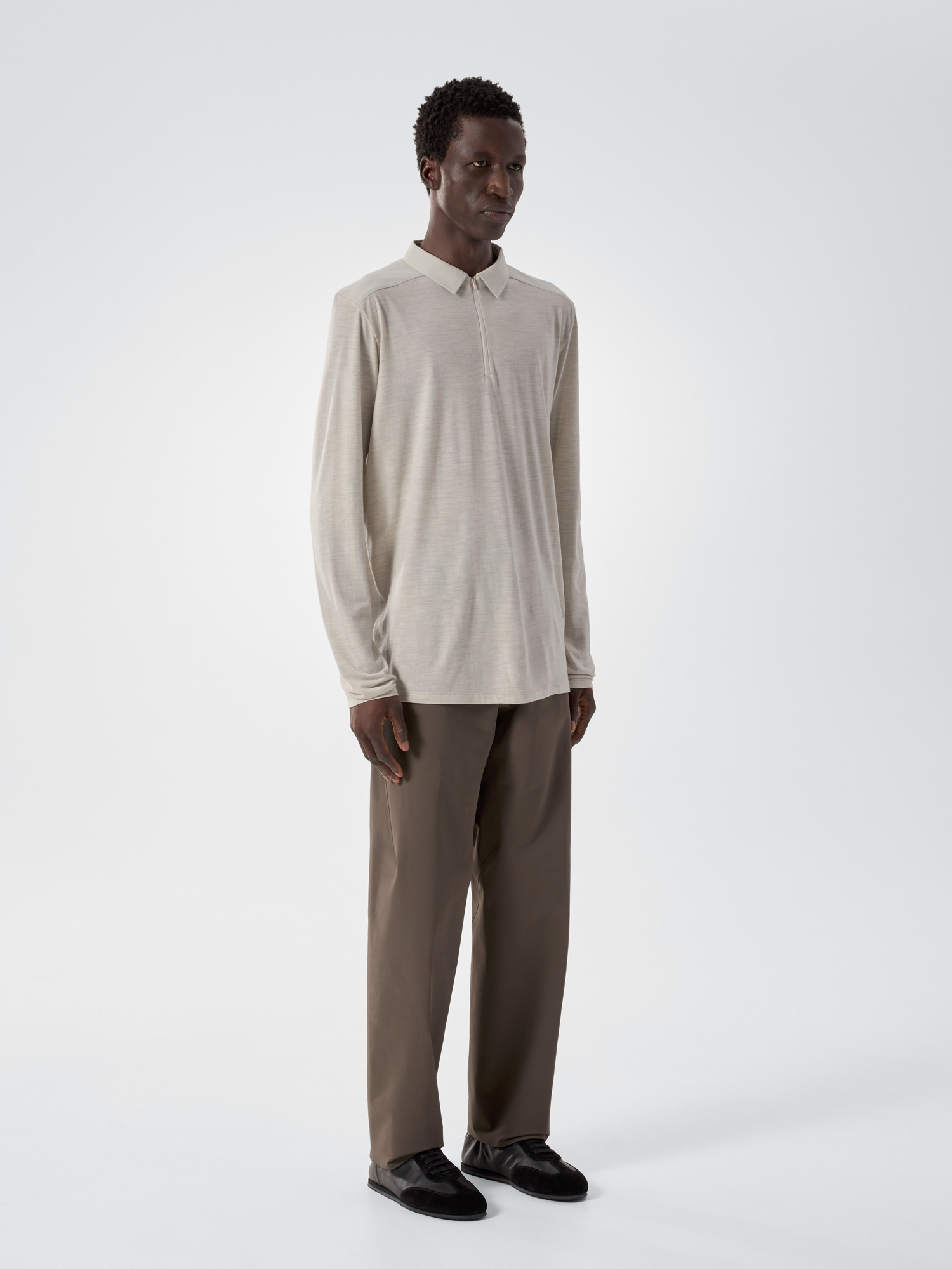 Frame Polo Shirt LS - 3