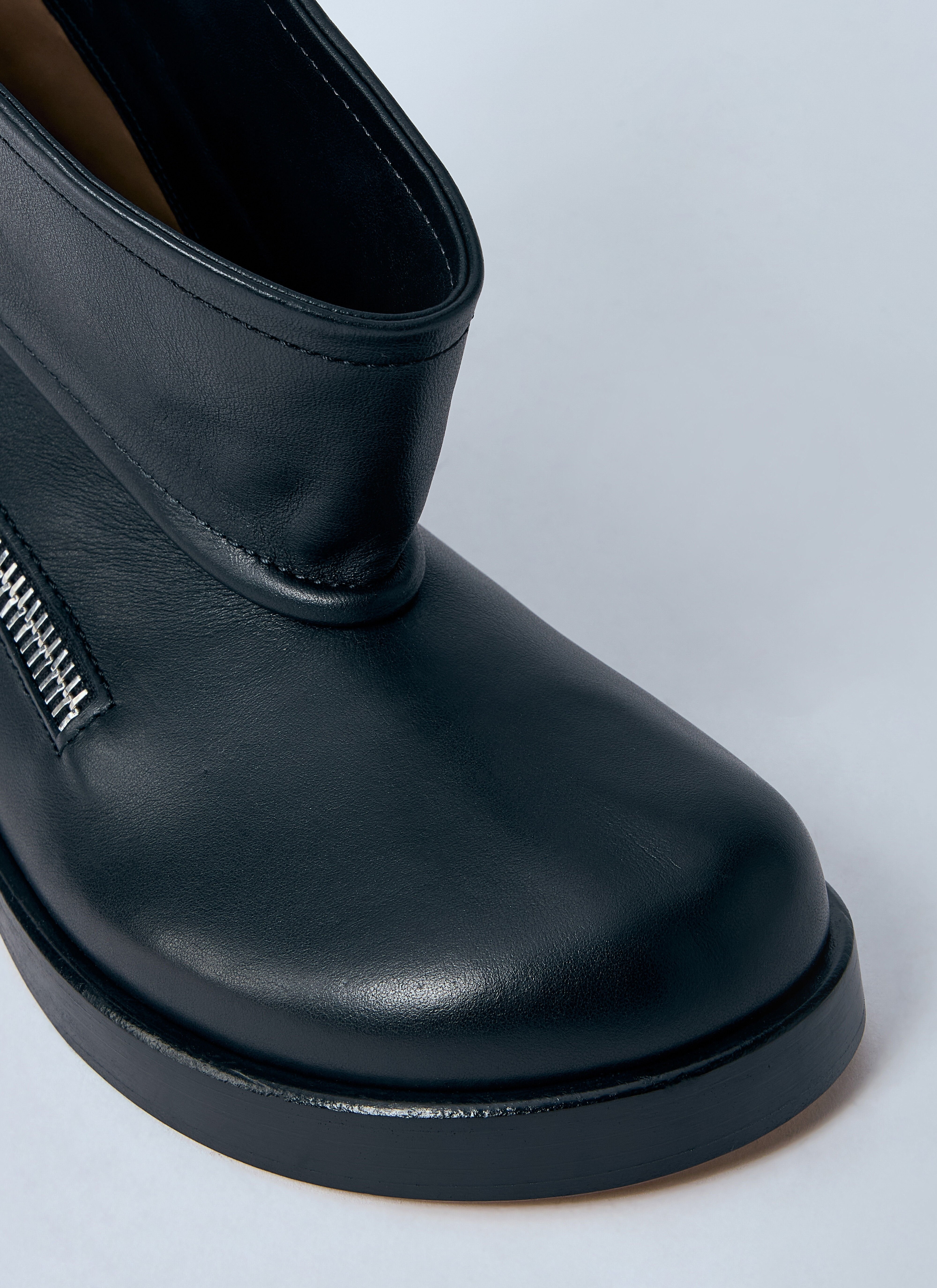 J.W. ANDERSON - Jw Anderson Women Leather Biker Boots - 3