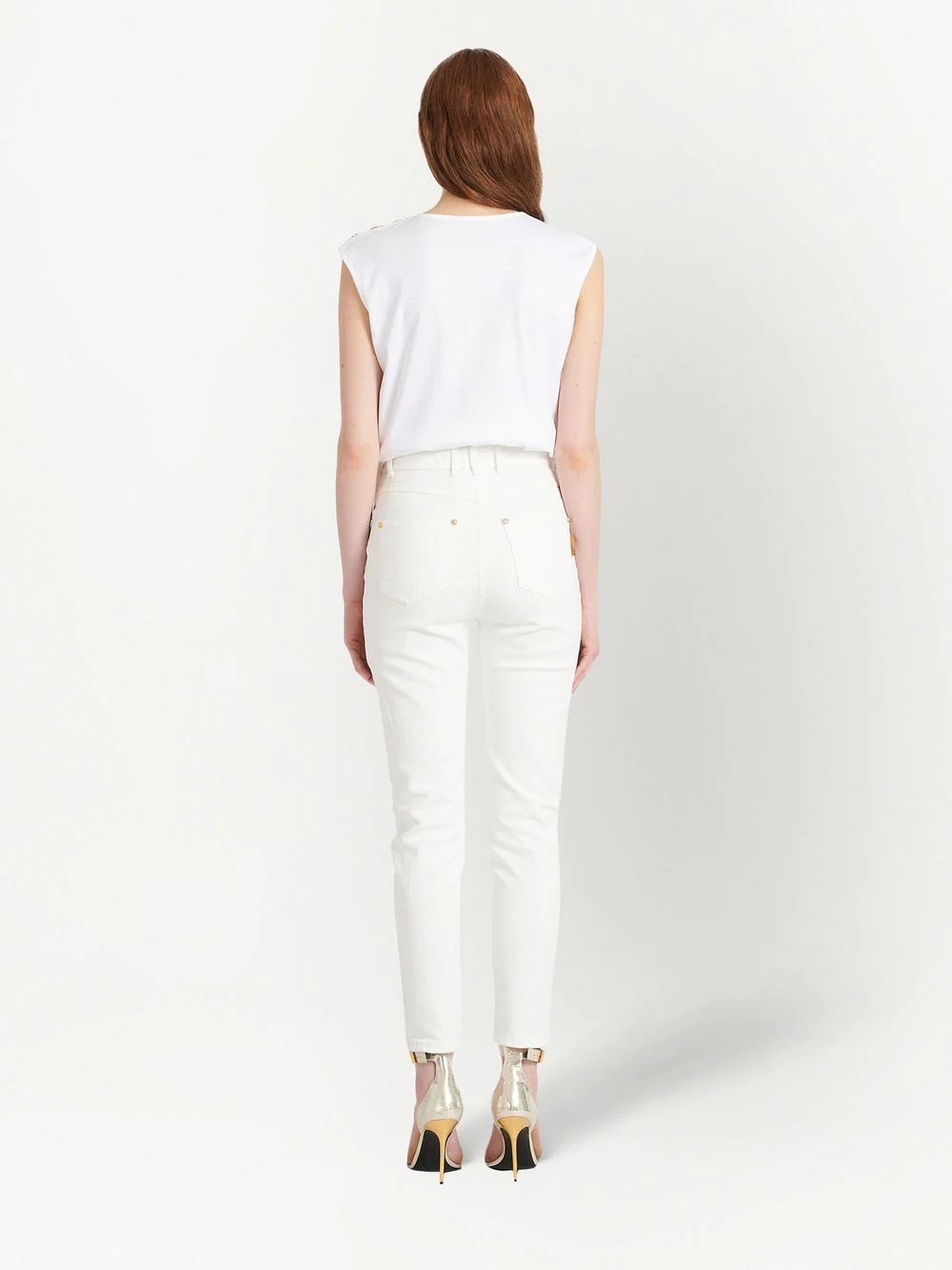 high-rise skinny jeans - 4