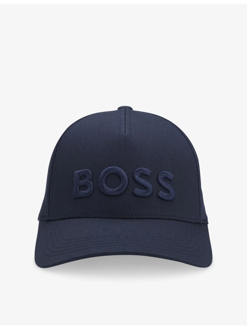 Logo-Embroidery Adjustable Cotton Cap - 1