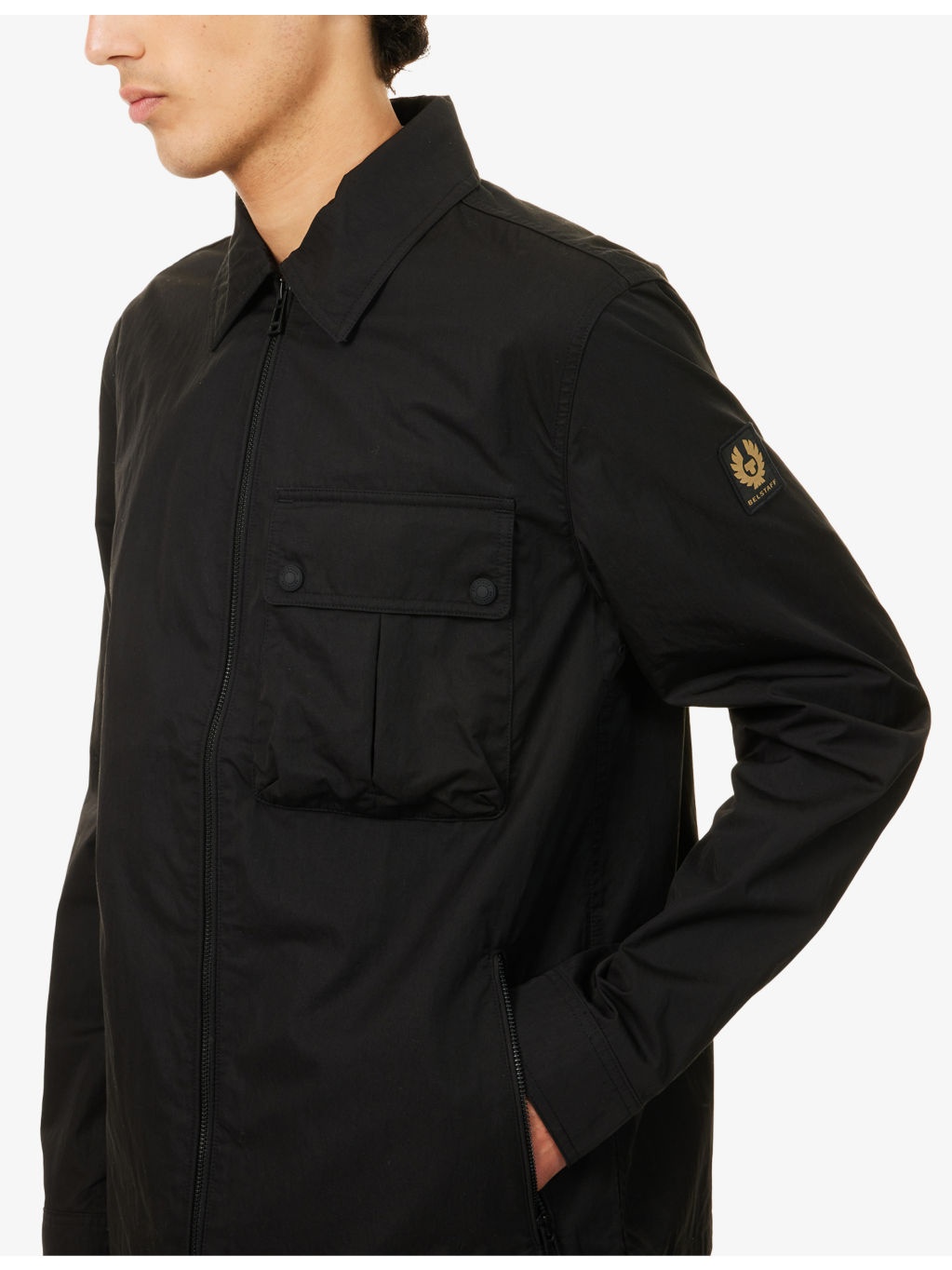 Drome Patch-Pocket Cotton-Blend Overshirt - 5