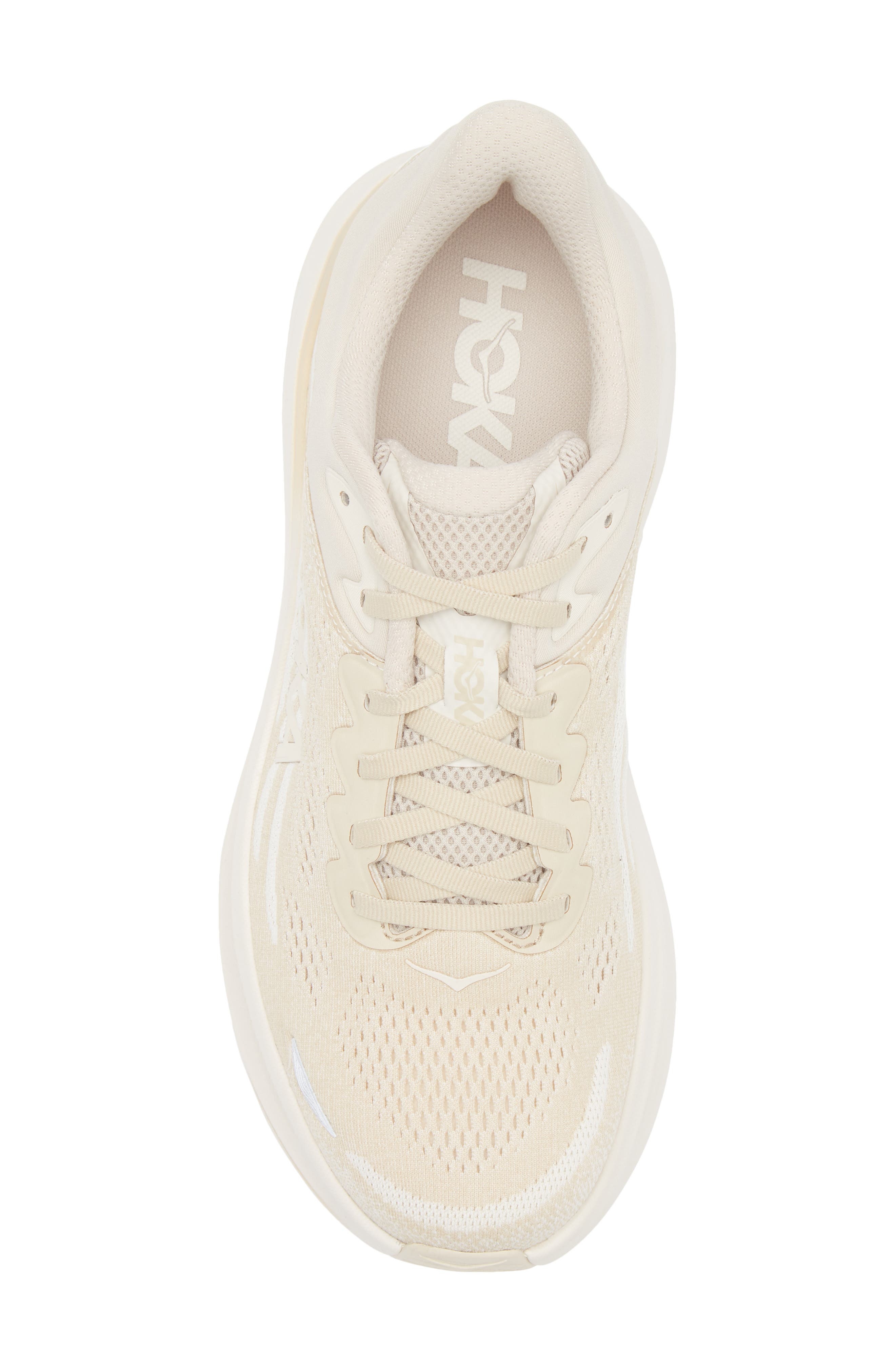 HOKA Bondi 9 Running Shoe in Oatmeal /Oat Milk at Nordstrom - 5