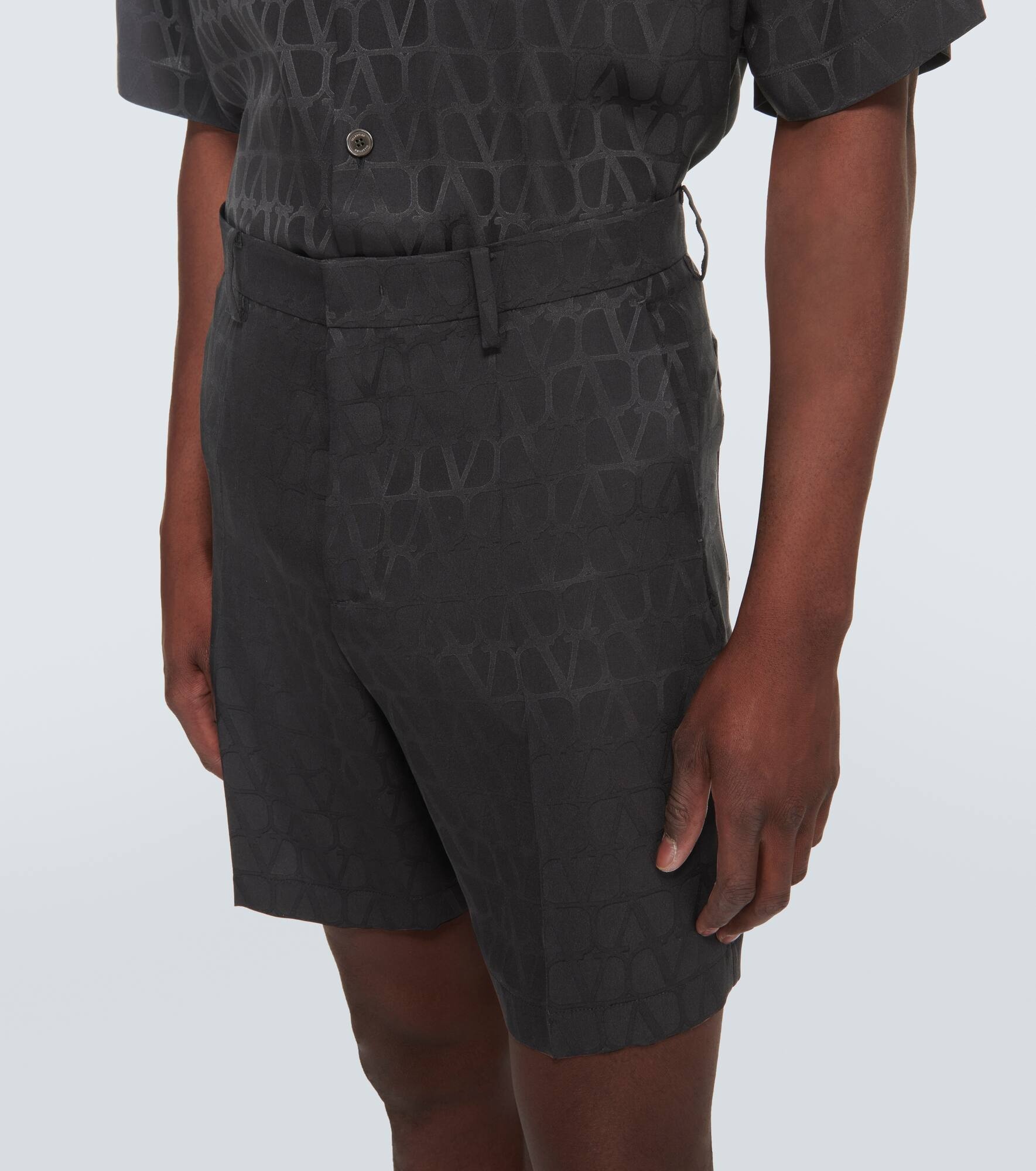 Toile Iconographe silk shorts - 5