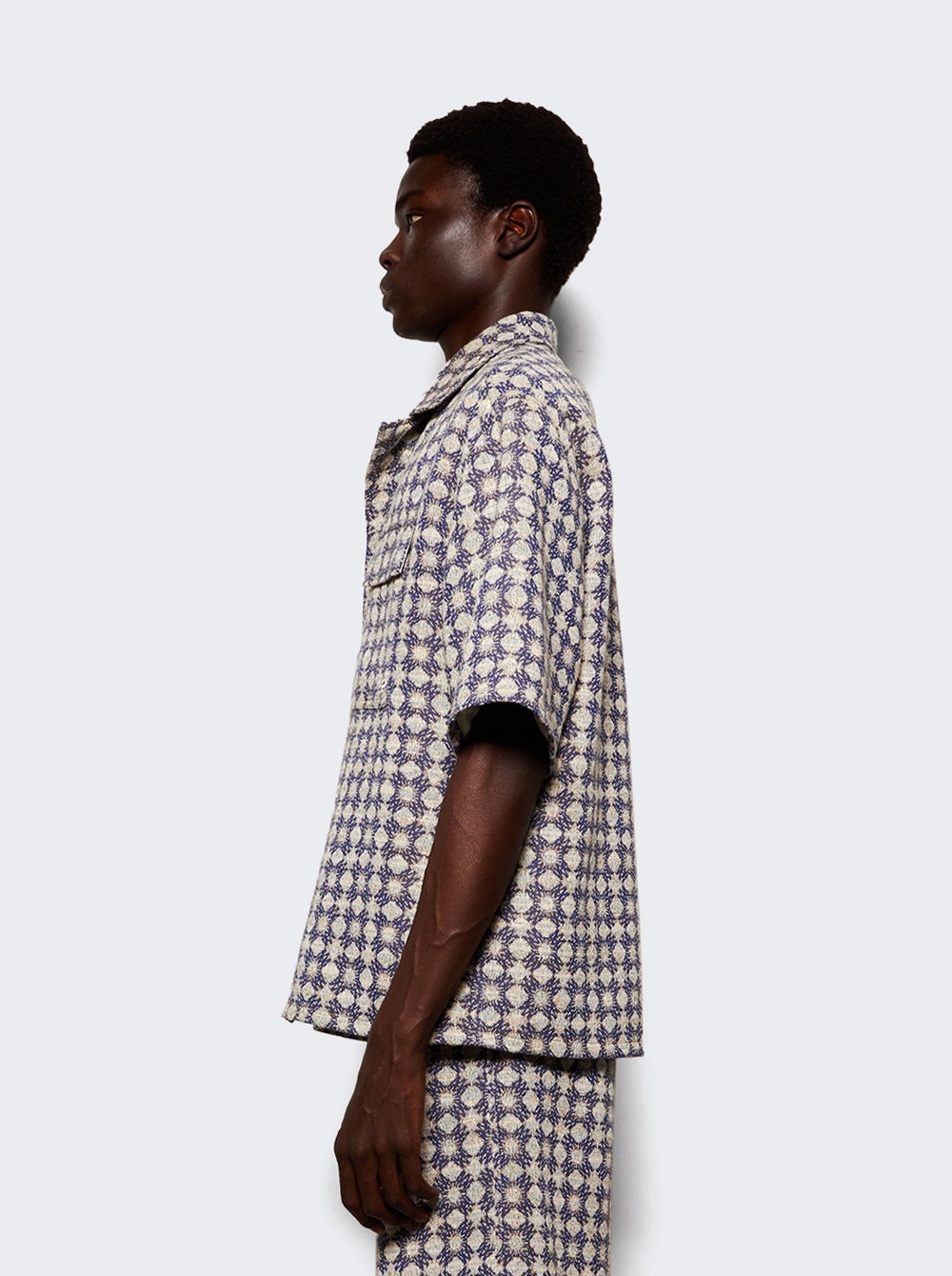 Ma Quad Boucle Camp Shirt Midnight Blue - 3