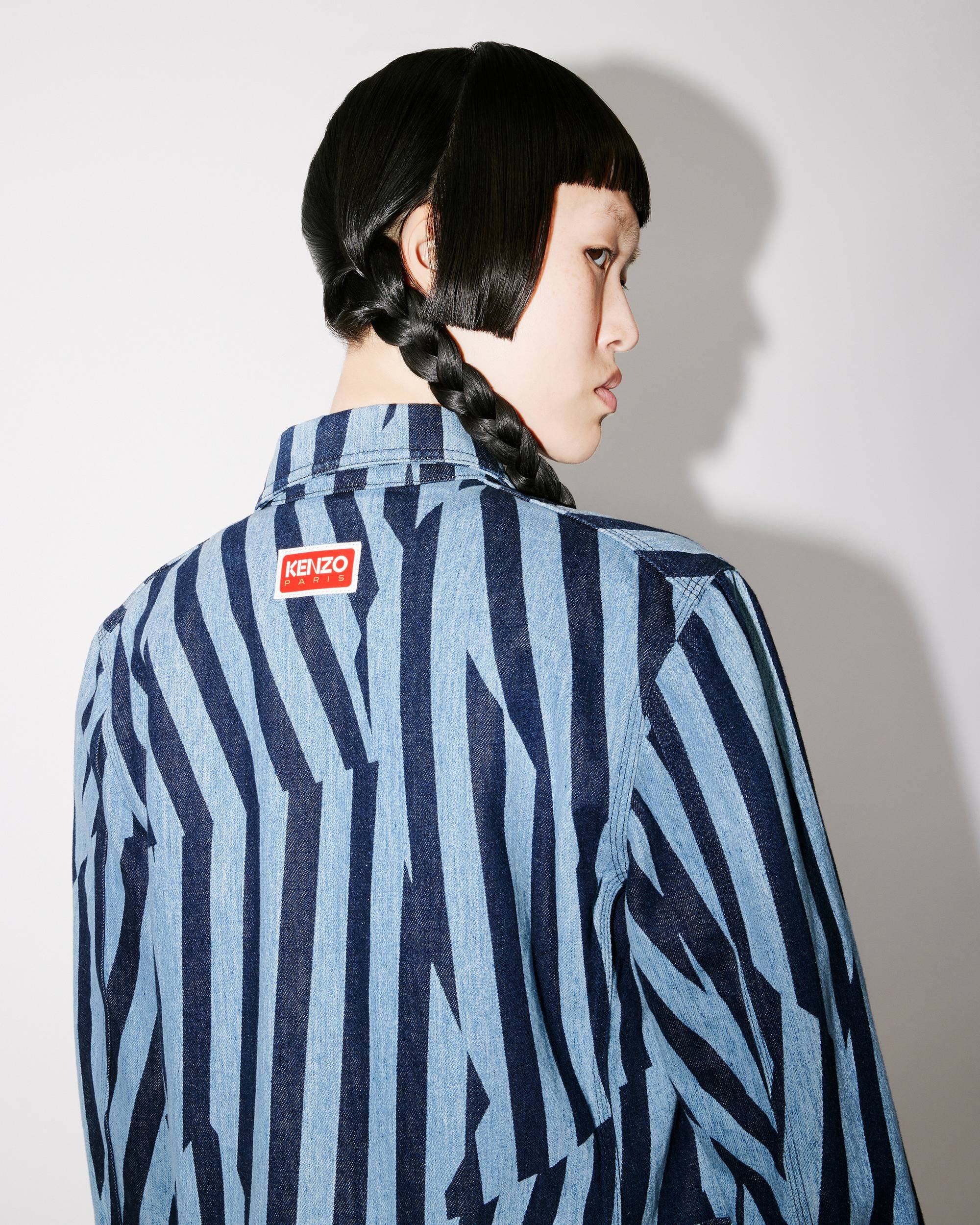KENZO Dazzle Stripe Japanese denim jacket - 8