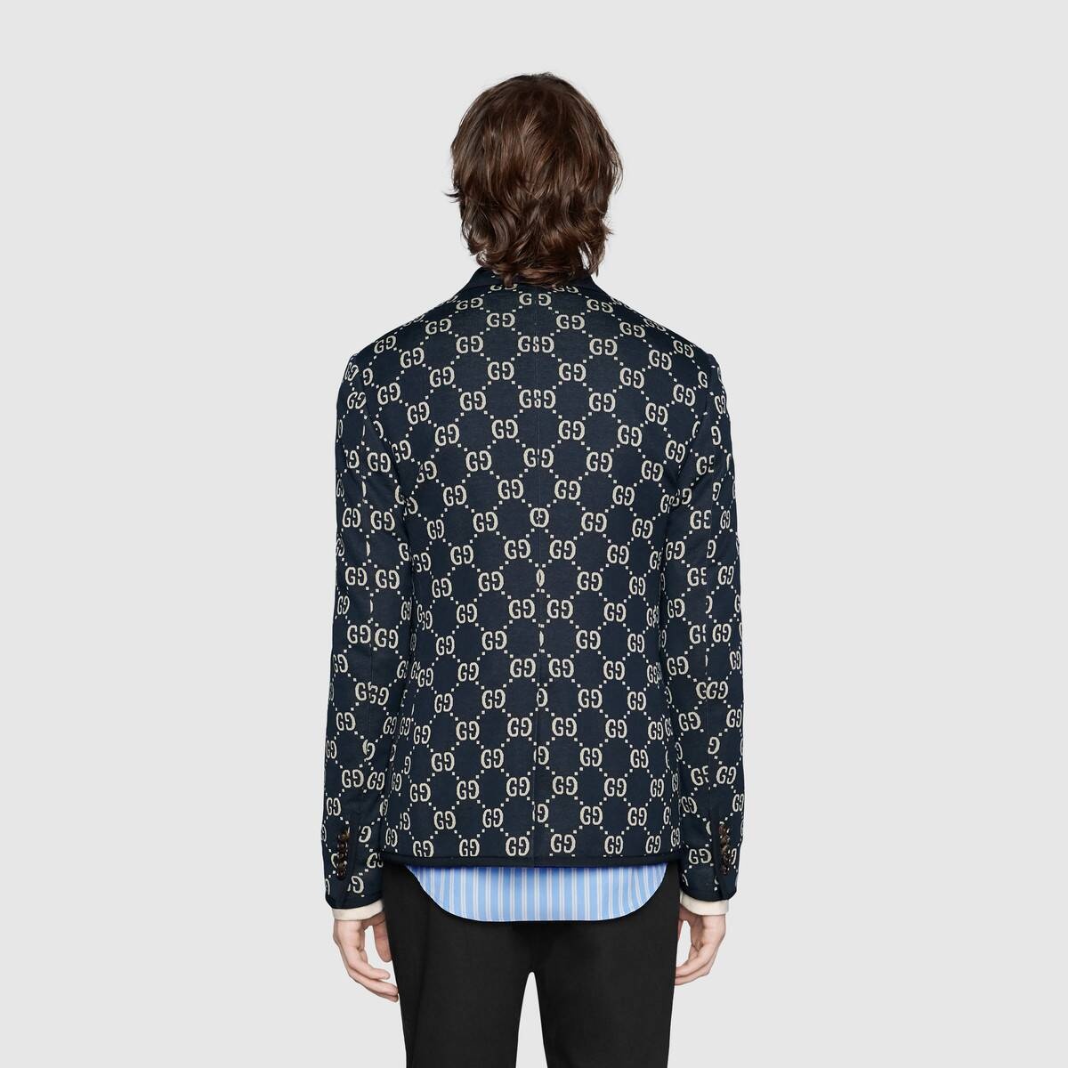 GG jacquard jacket - 4