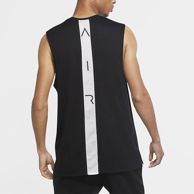 Air Jordan Quick Dry Basketball Training Sports Vest Black CU1025-010 - 4