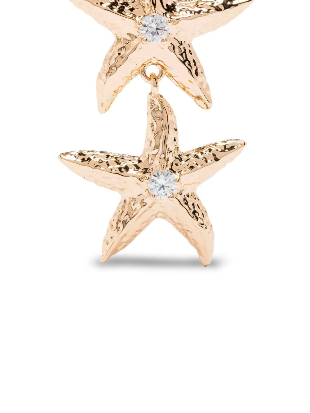 starfish-drop earrings - 2